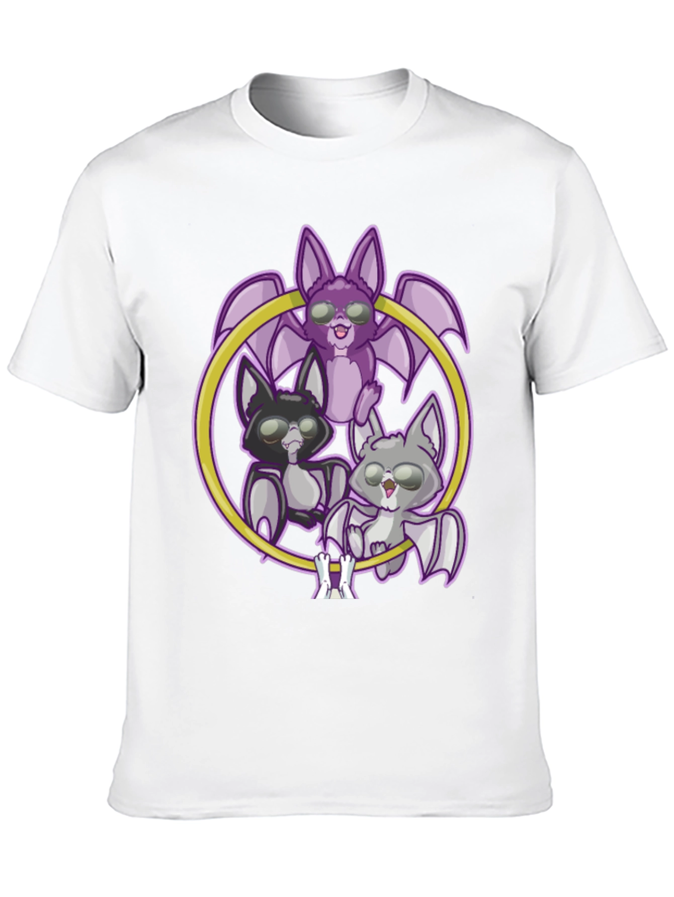 Cool Bats T-Shirt - Fun Graphic Tee