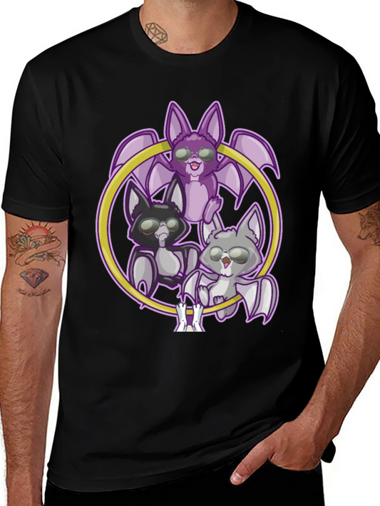 Cool Bats T-Shirt - Fun Graphic Tee