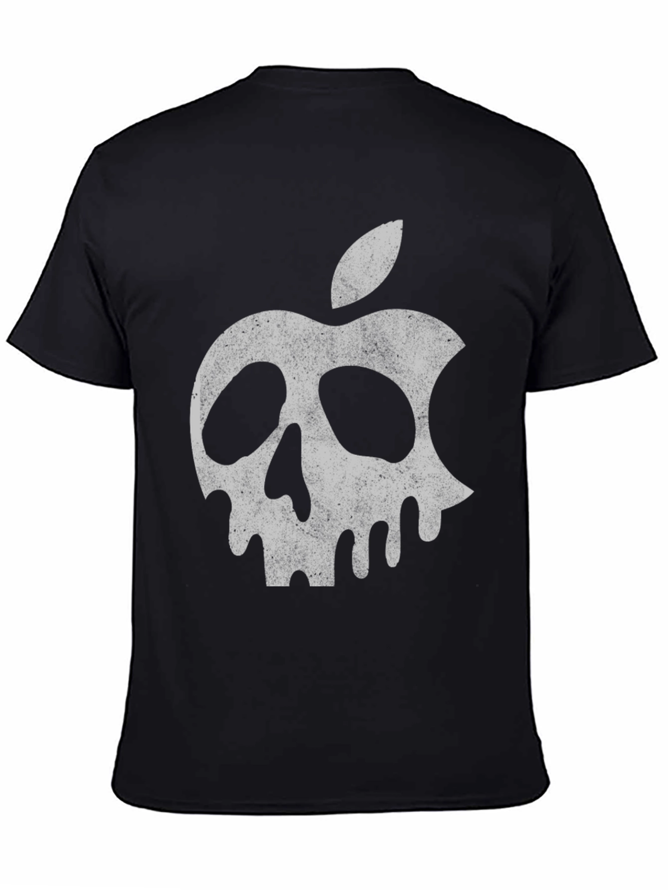 Skull Apple Graphic Tee - Mens Black T-Shirt