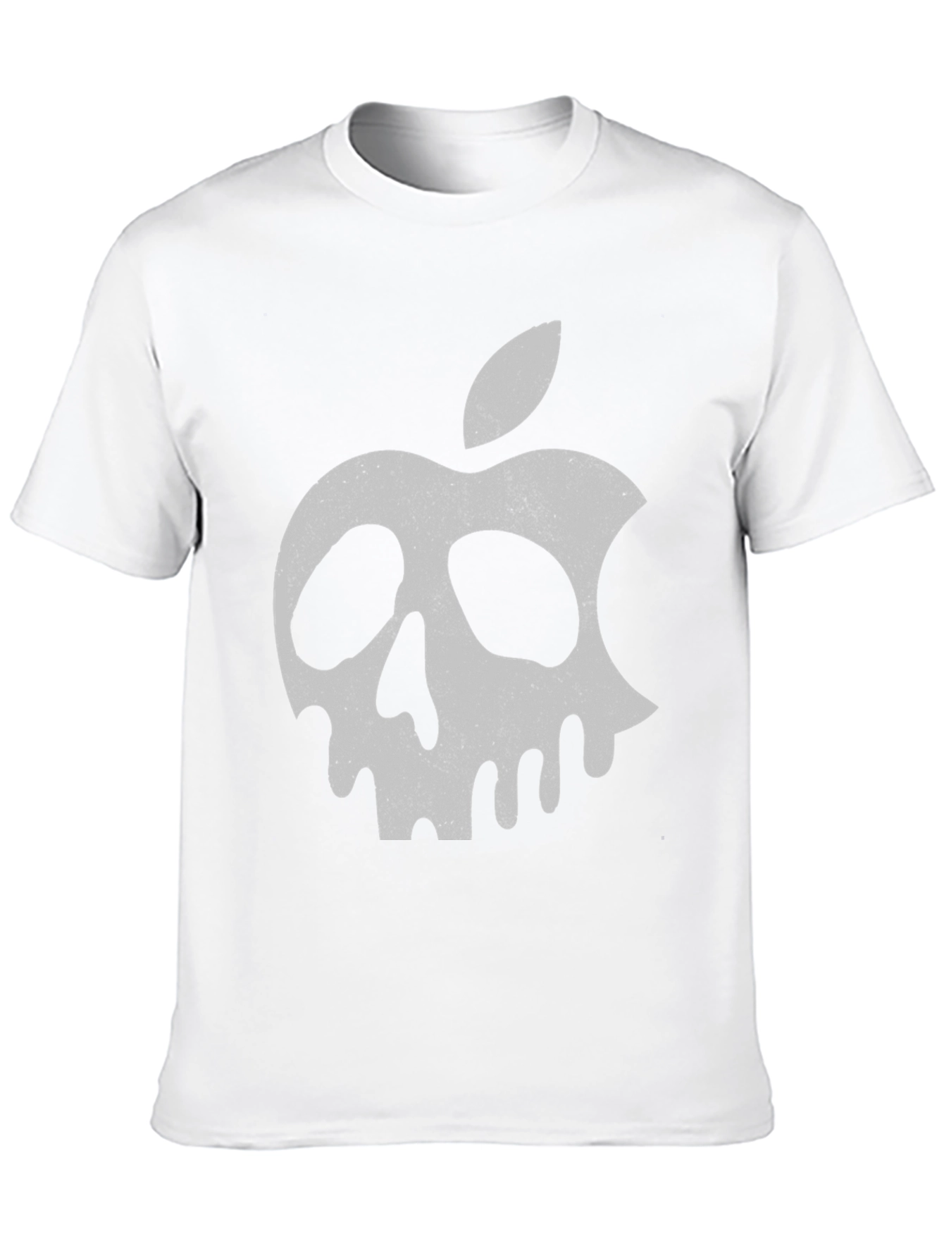 Skull Apple Graphic Tee - Mens Black T-Shirt