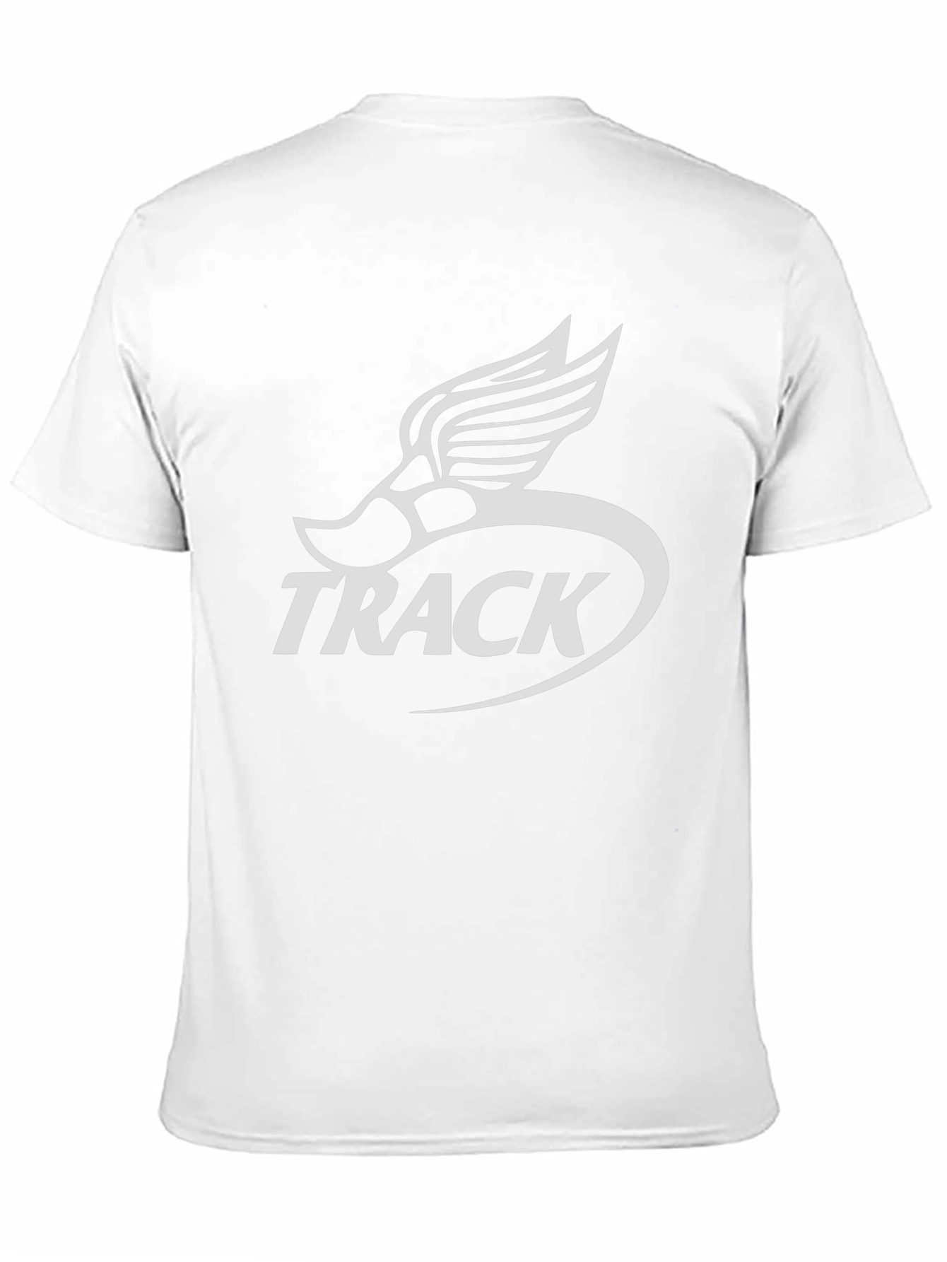 Track and Field Inspired Graphic Tee - Athletic Design