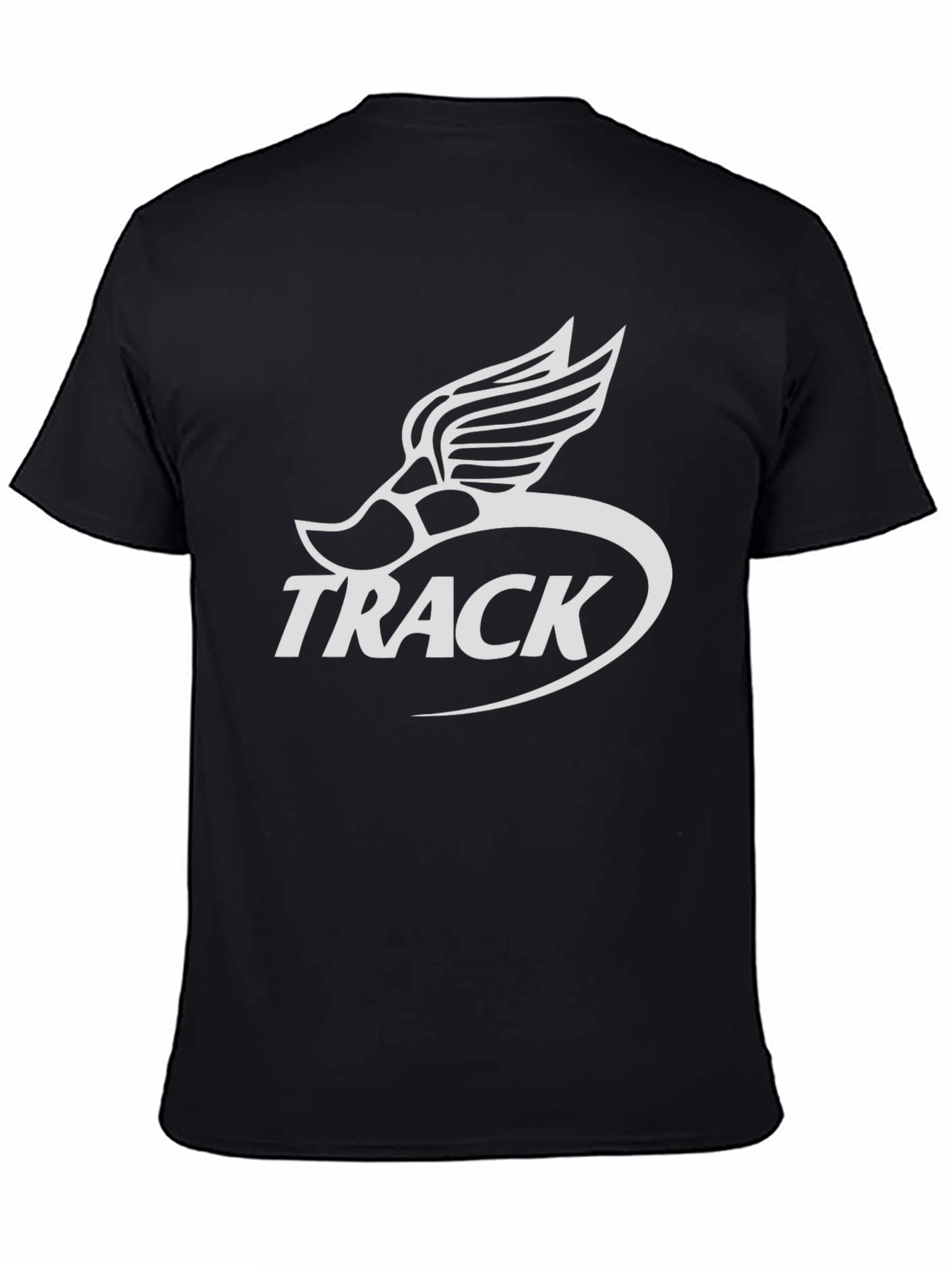 Track and Field Inspired Graphic Tee - Athletic Design