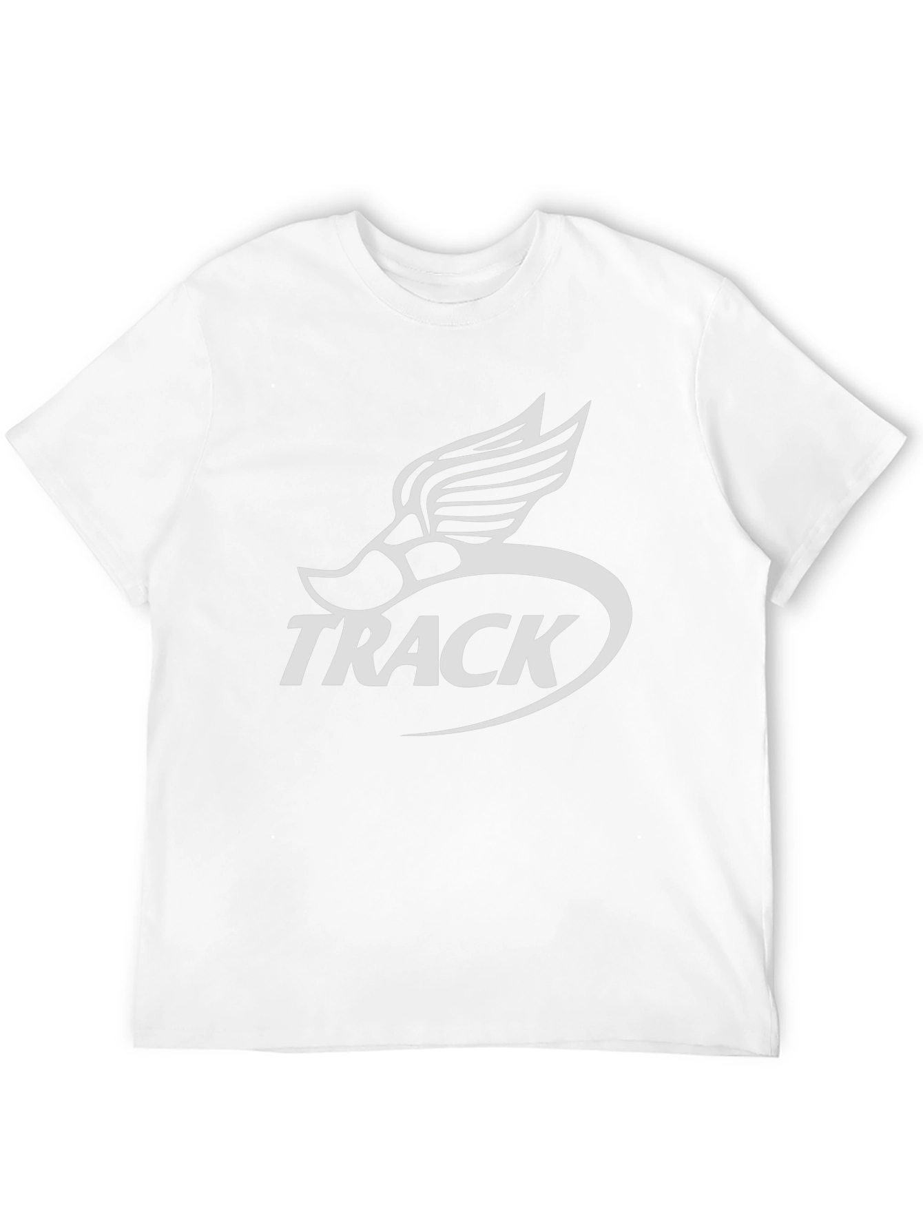 Track and Field Inspired Graphic Tee - Athletic Design