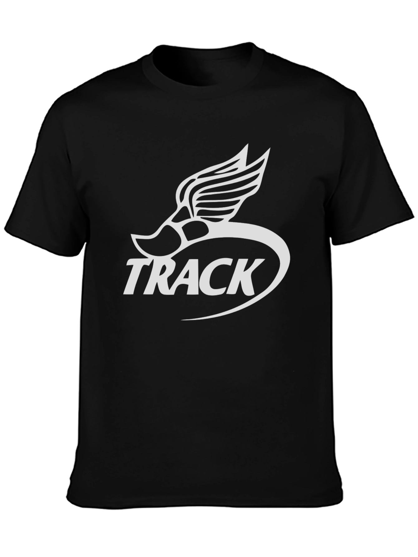 Track and Field Inspired Graphic Tee - Athletic Design