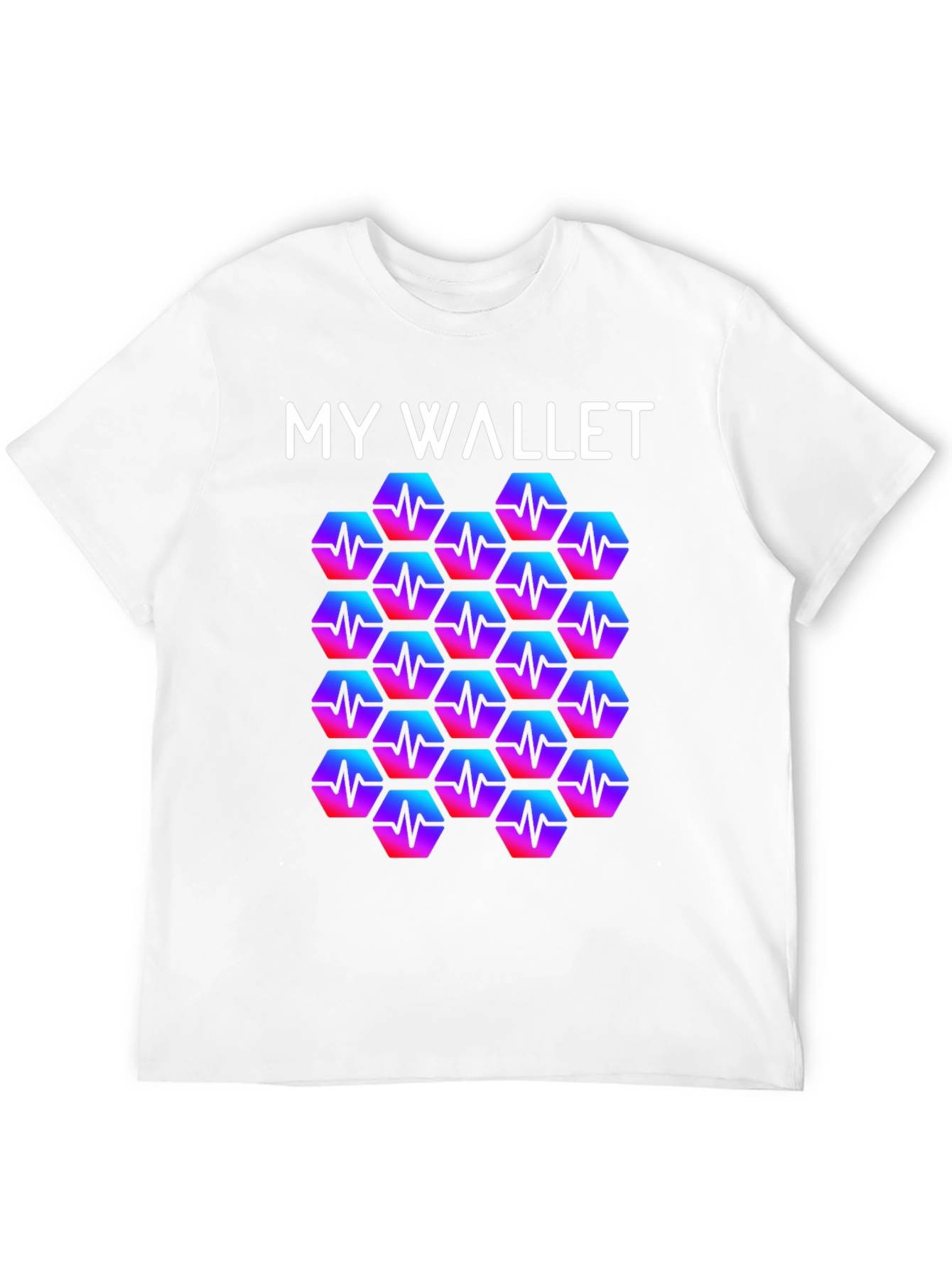 My Wallet Heartbeat T-Shirt - Crypto Apparel