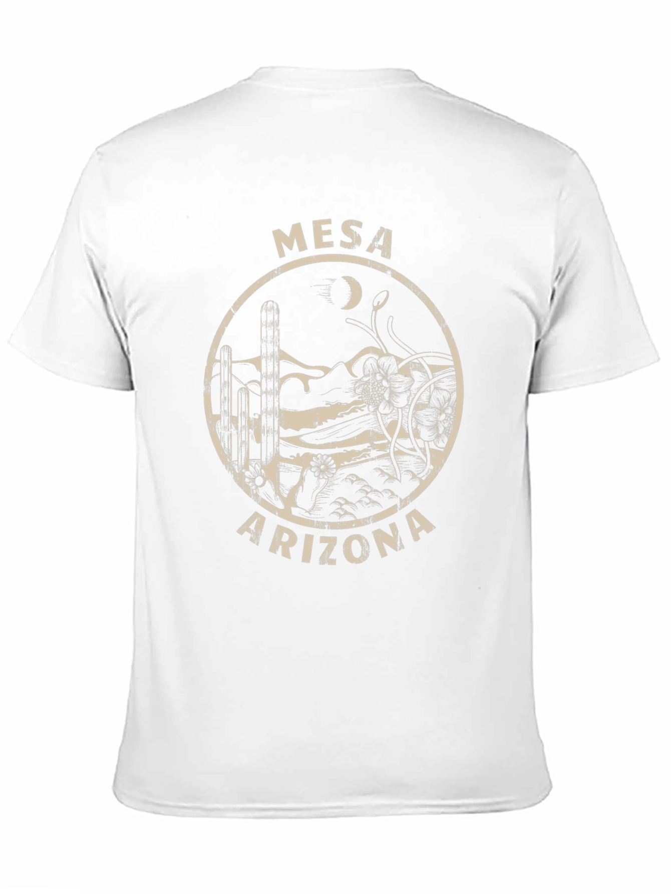 Mesa Arizona Graphic Tee - Desert Cactus Design