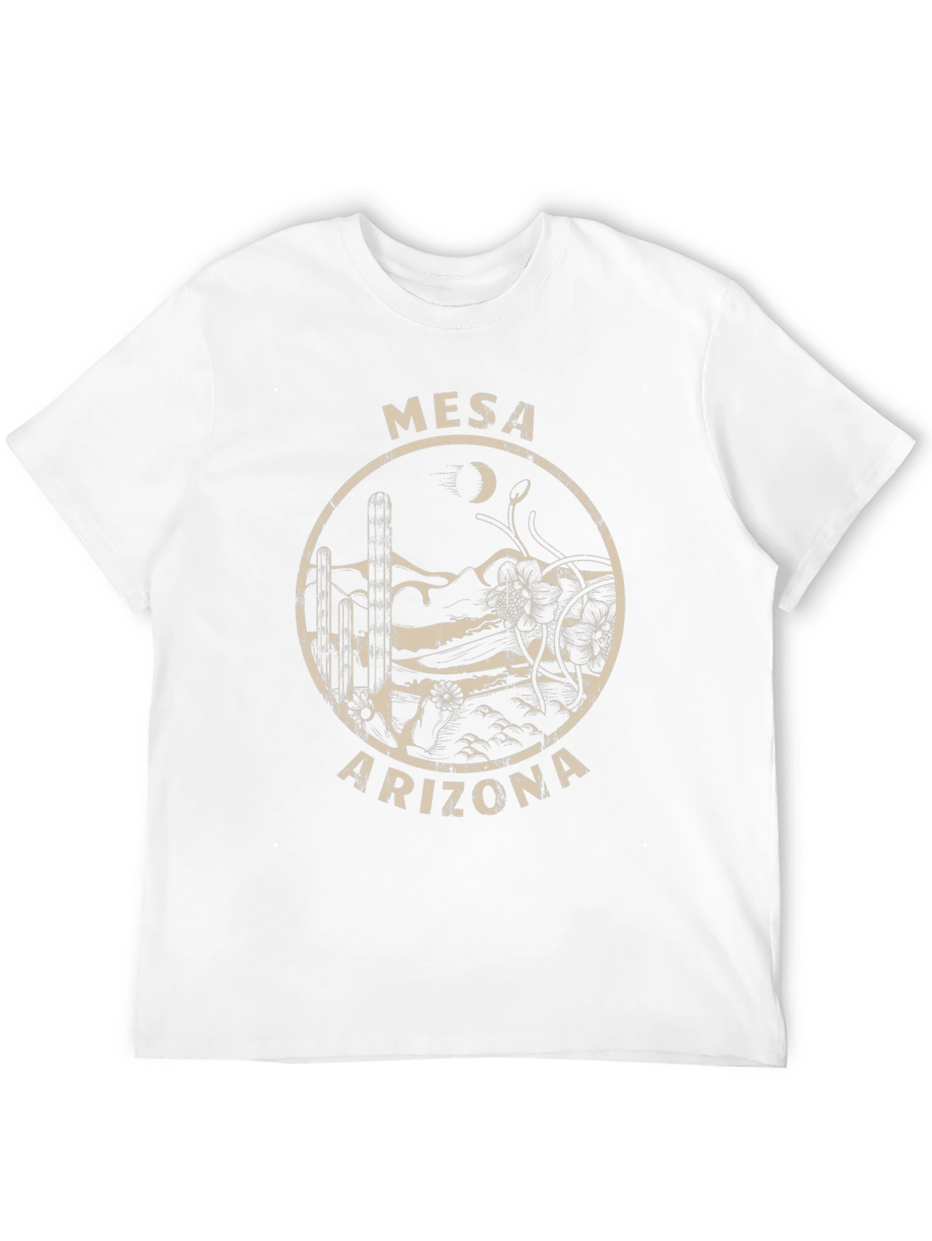 Mesa Arizona Graphic Tee - Desert Cactus Design