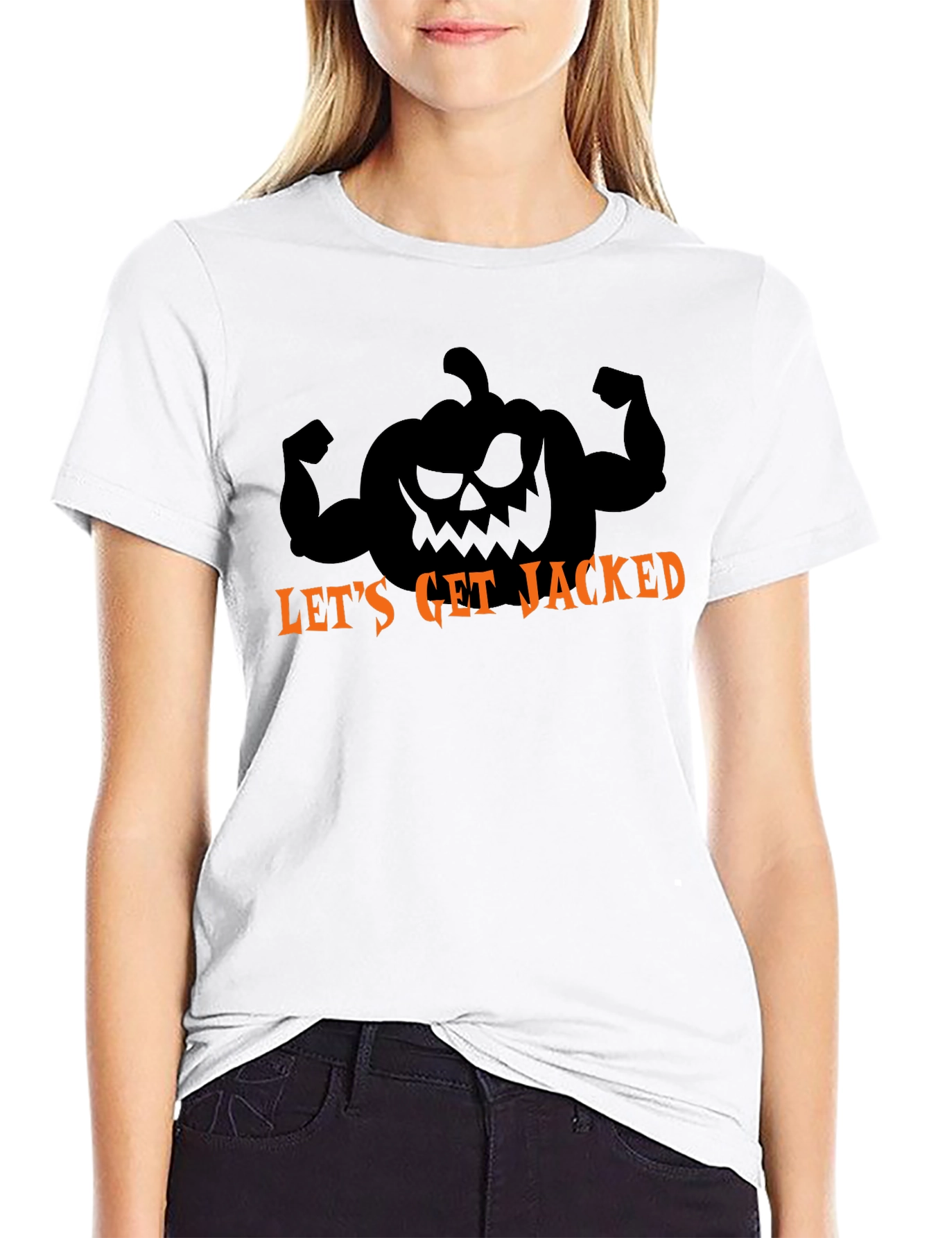 Lets Get Jacked Halloween Gym T-Shirt
