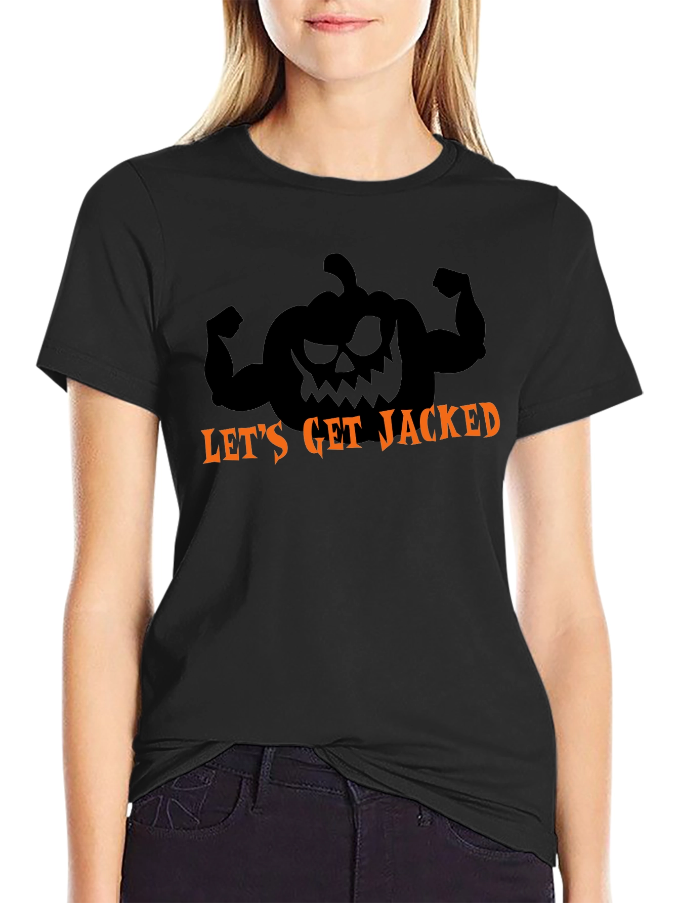 Lets Get Jacked Halloween Gym T-Shirt