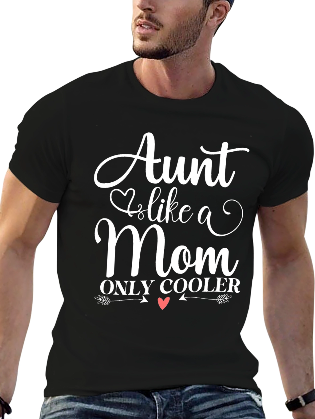 Aunt Like a Mom Only Cooler Tee