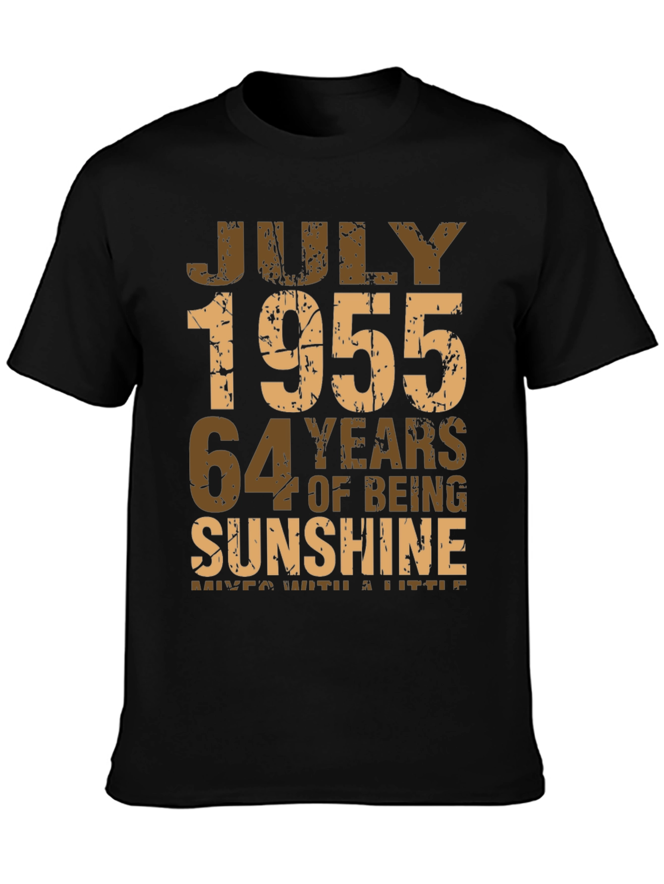 July 1955 Birthday Graphic T-Shirt