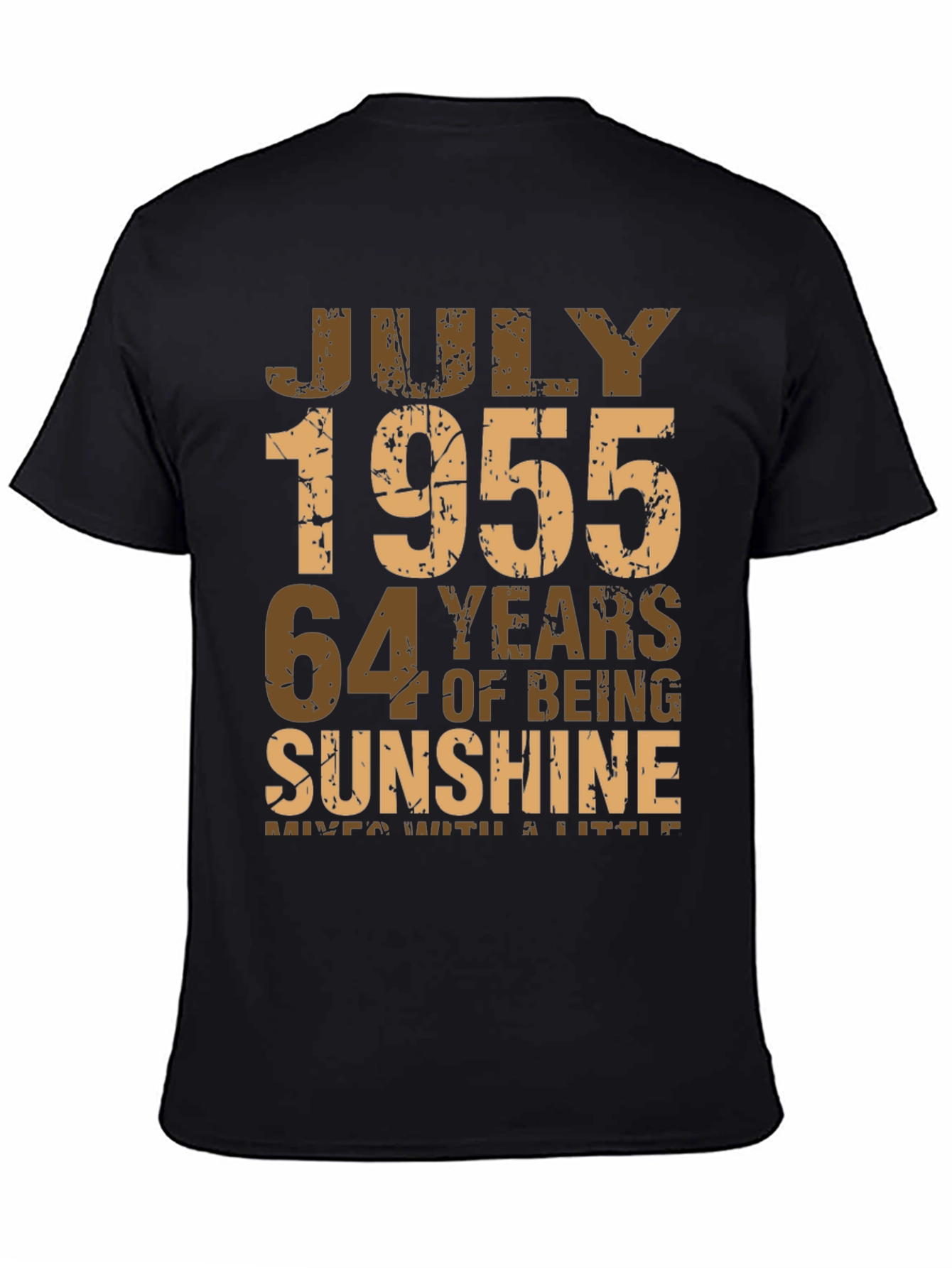 July 1955 Birthday Graphic T-Shirt