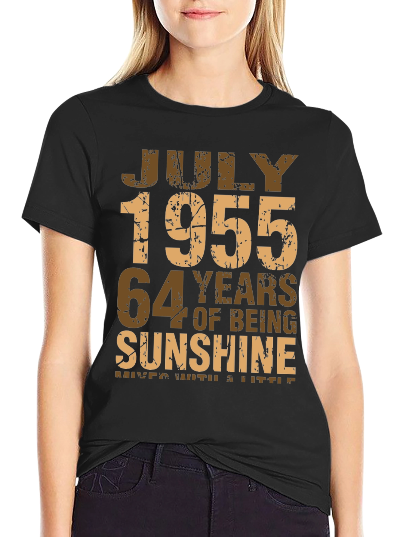 July 1955 Birthday Graphic T-Shirt