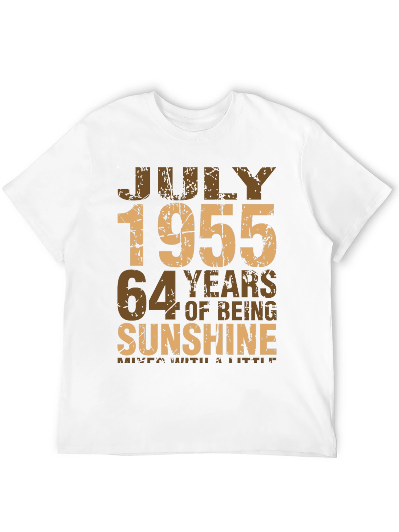 July 1955 Birthday Graphic T-Shirt