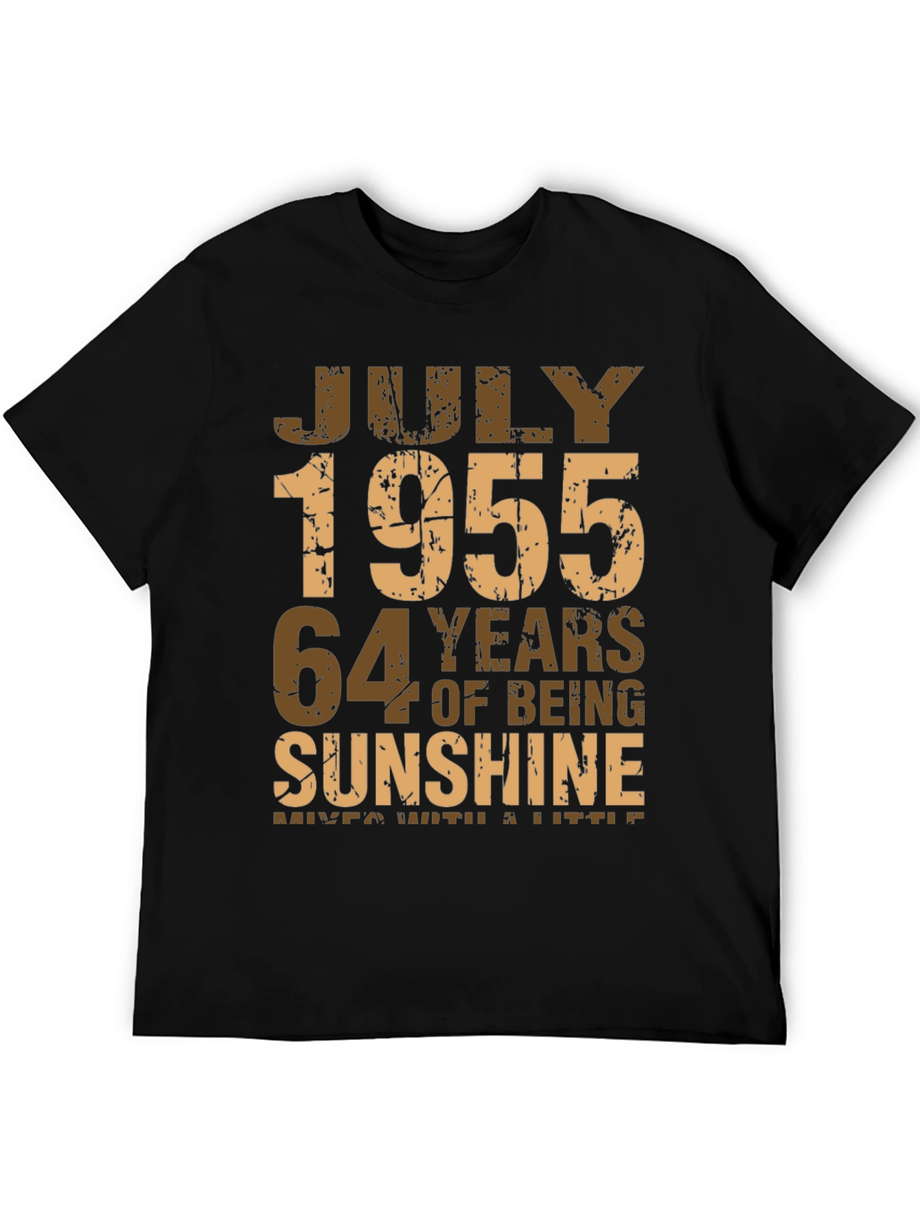 July 1955 Birthday Graphic T-Shirt