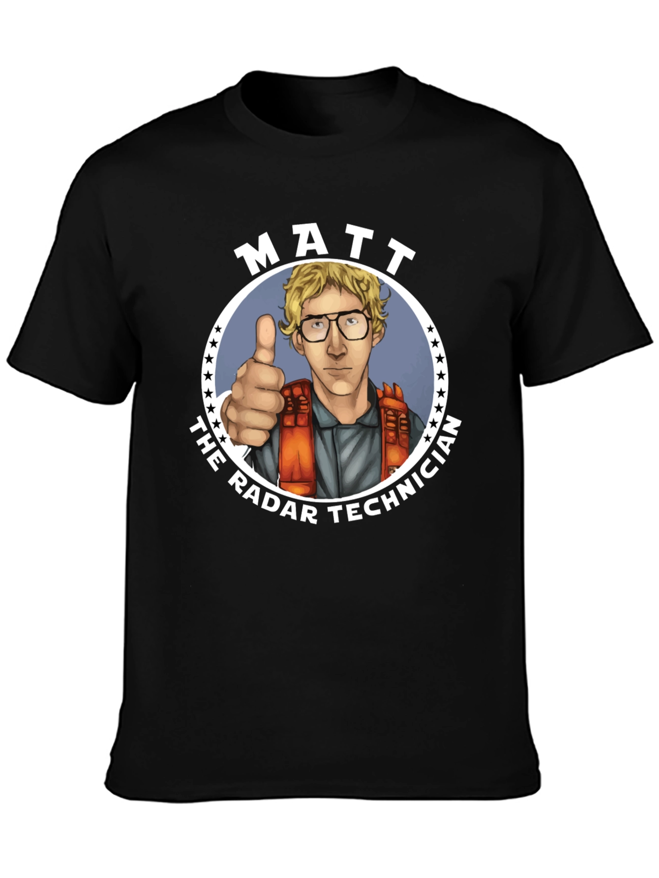 Matt The Radar Technician Graphic T-Shirt