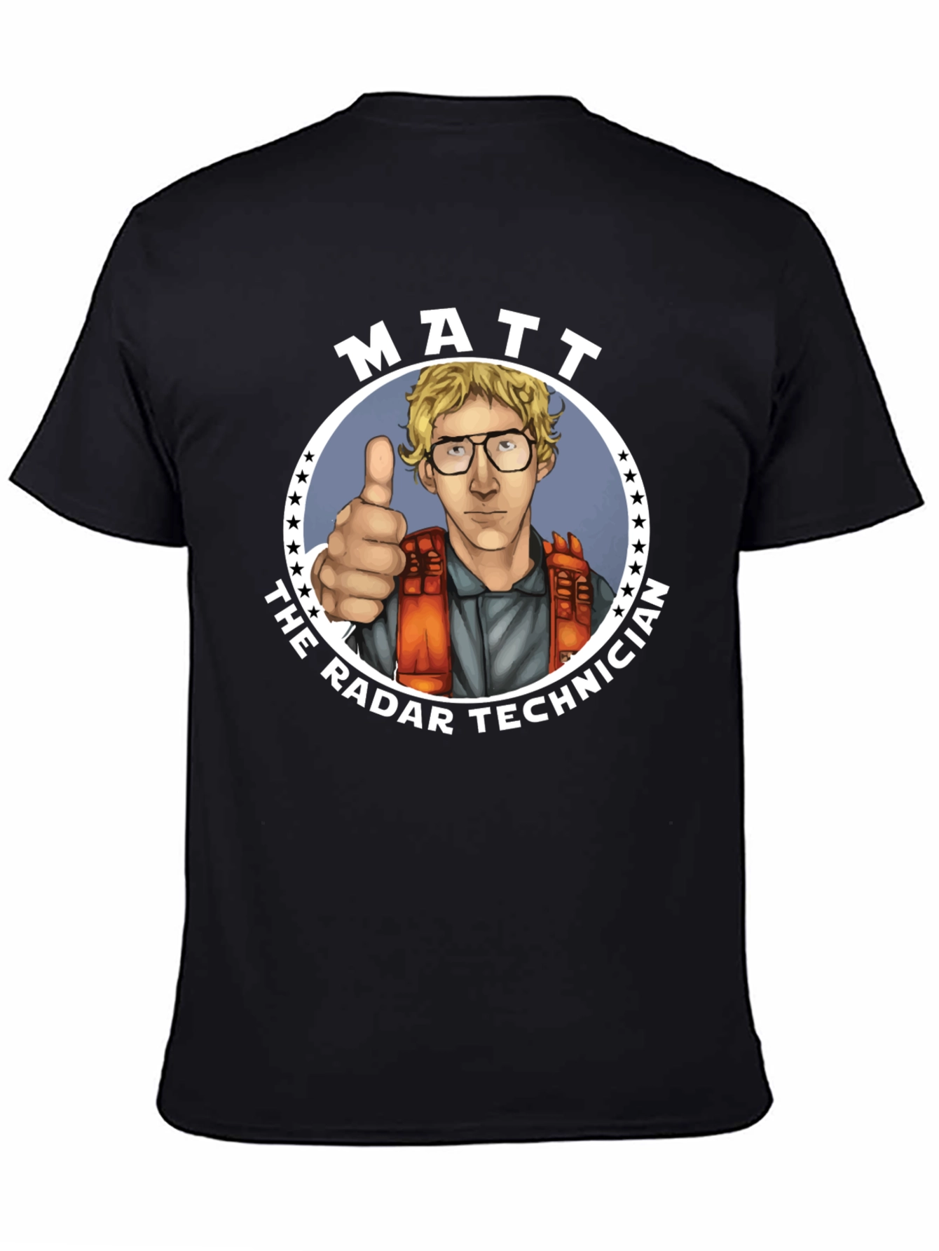 Matt The Radar Technician Graphic T-Shirt