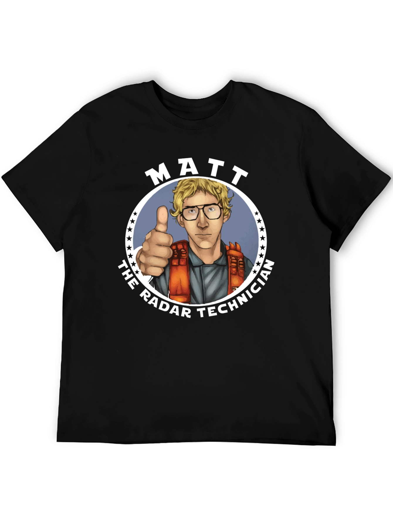 Matt The Radar Technician Graphic T-Shirt