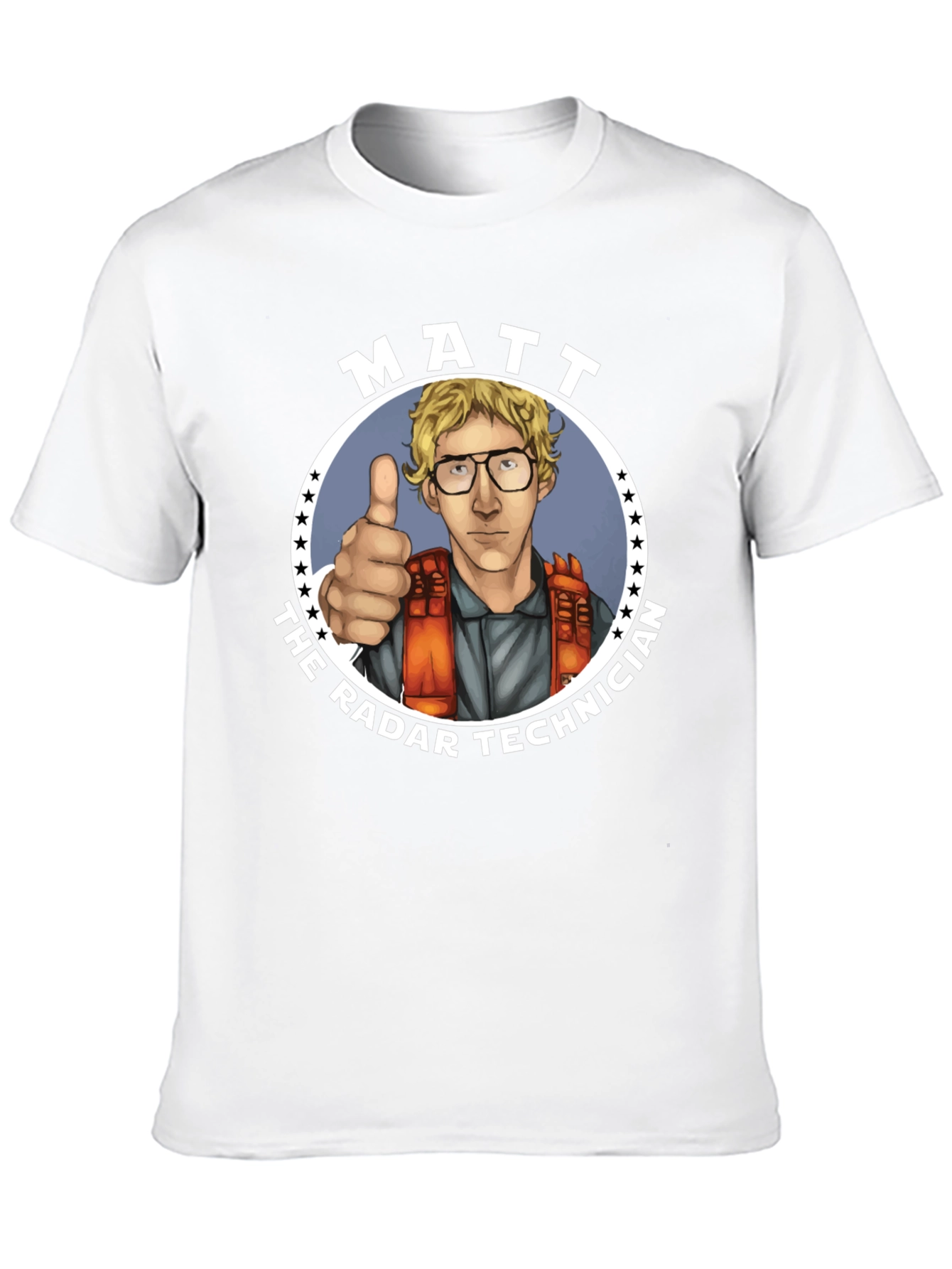 Matt The Radar Technician Graphic T-Shirt