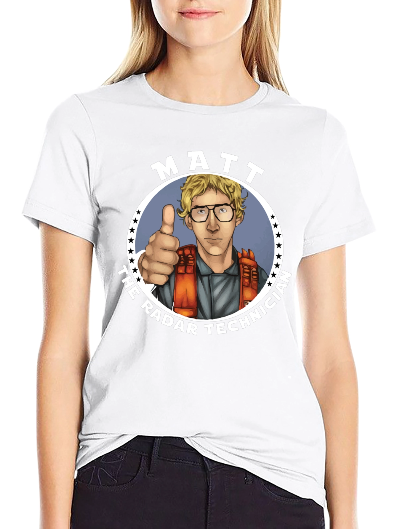 Matt The Radar Technician Graphic T-Shirt