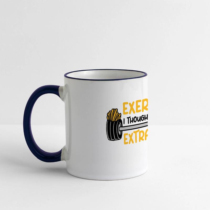 Exercise Extra Fries Quote