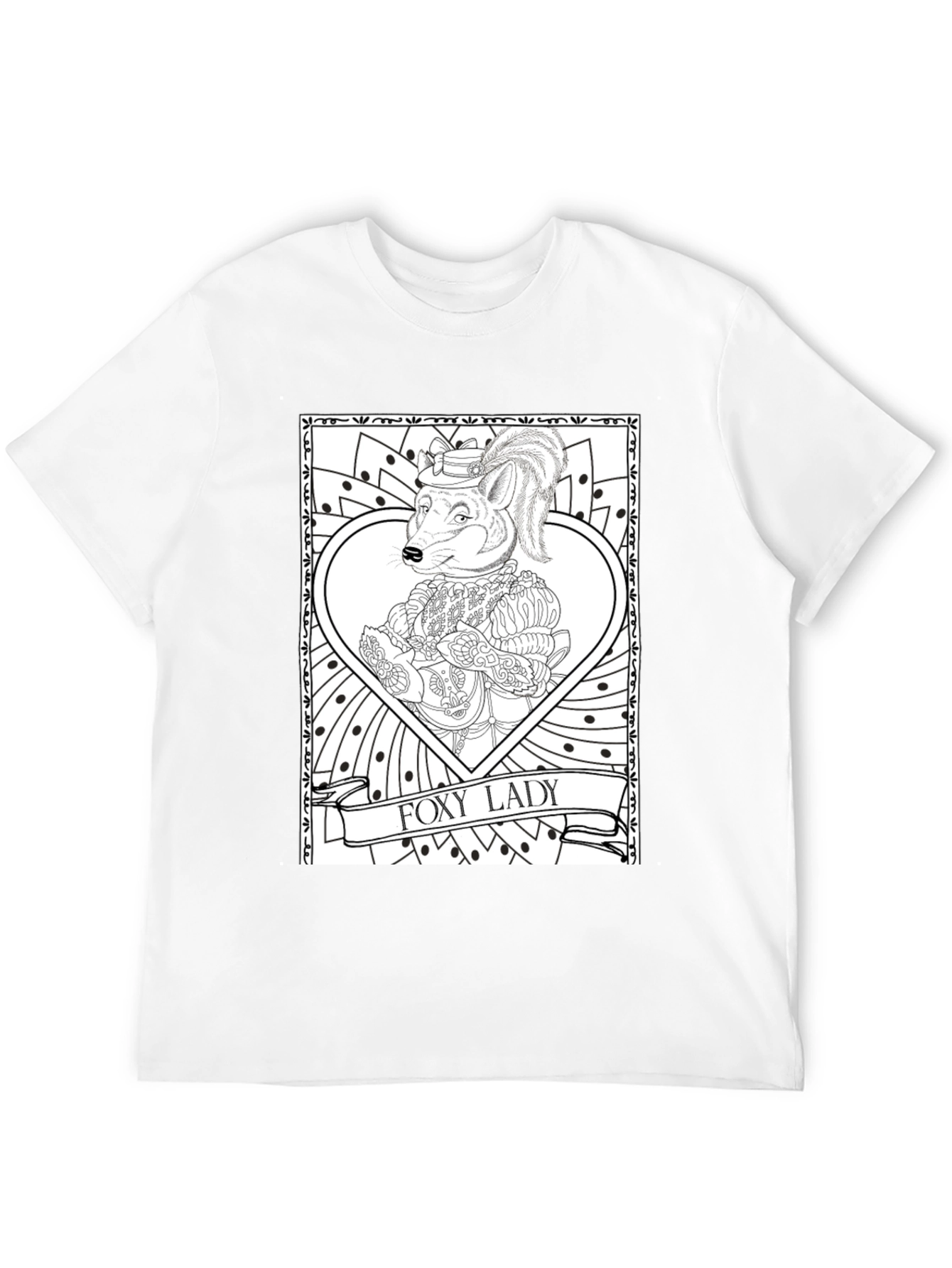 Foxy Lady Black Graphic Tee