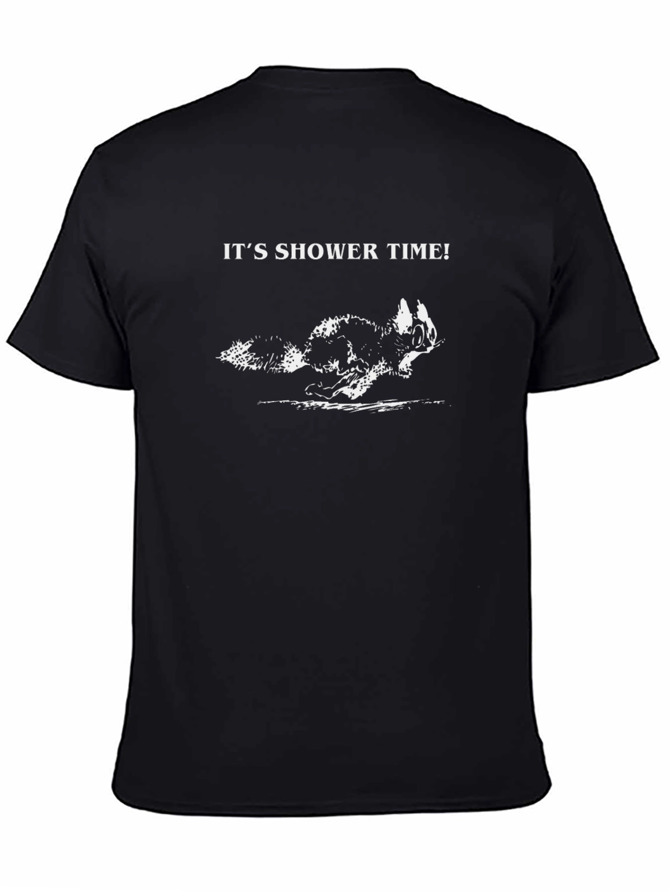 Its Shower Time Squirrel Graphic Tee