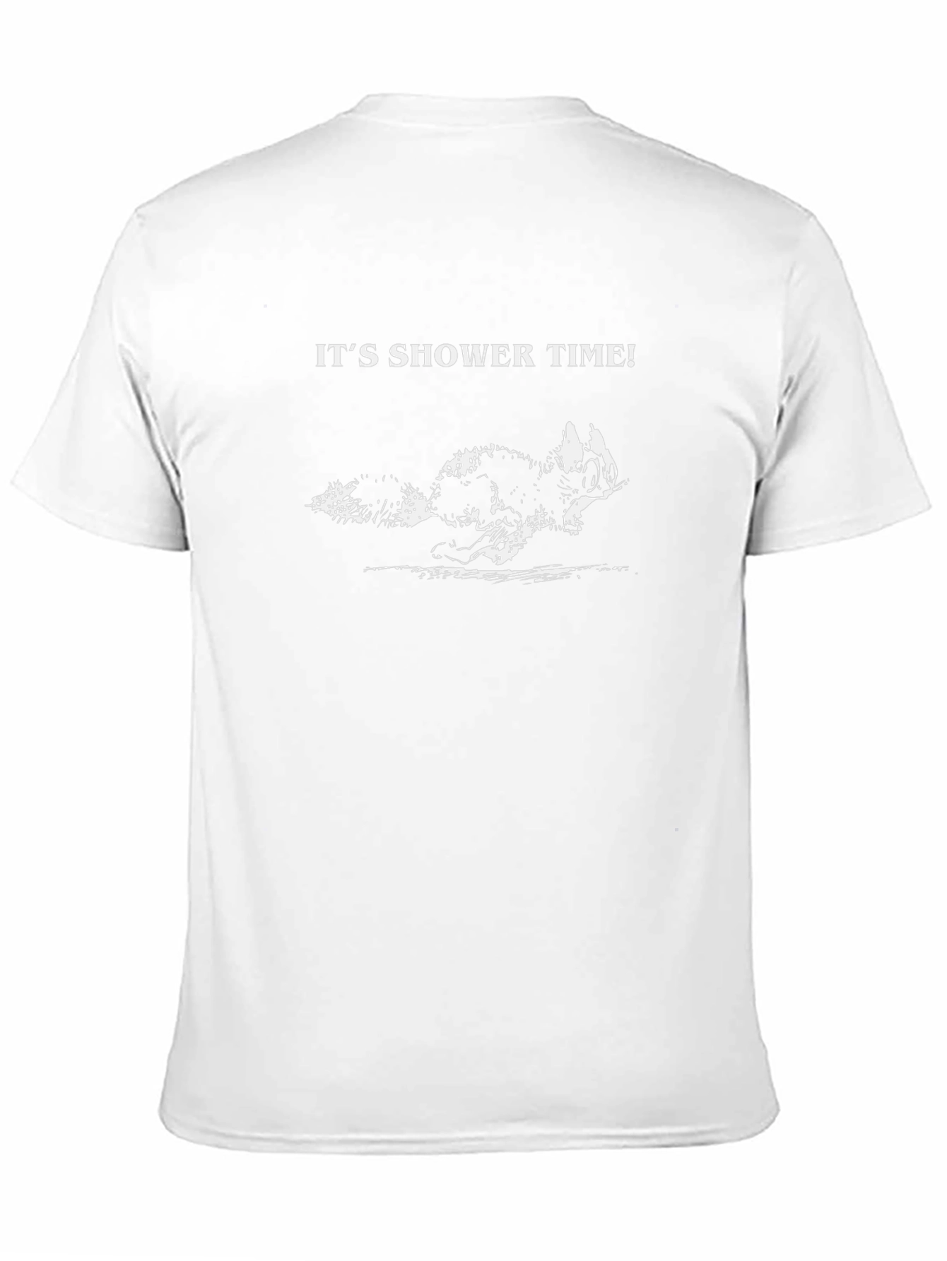 Its Shower Time Squirrel Graphic Tee