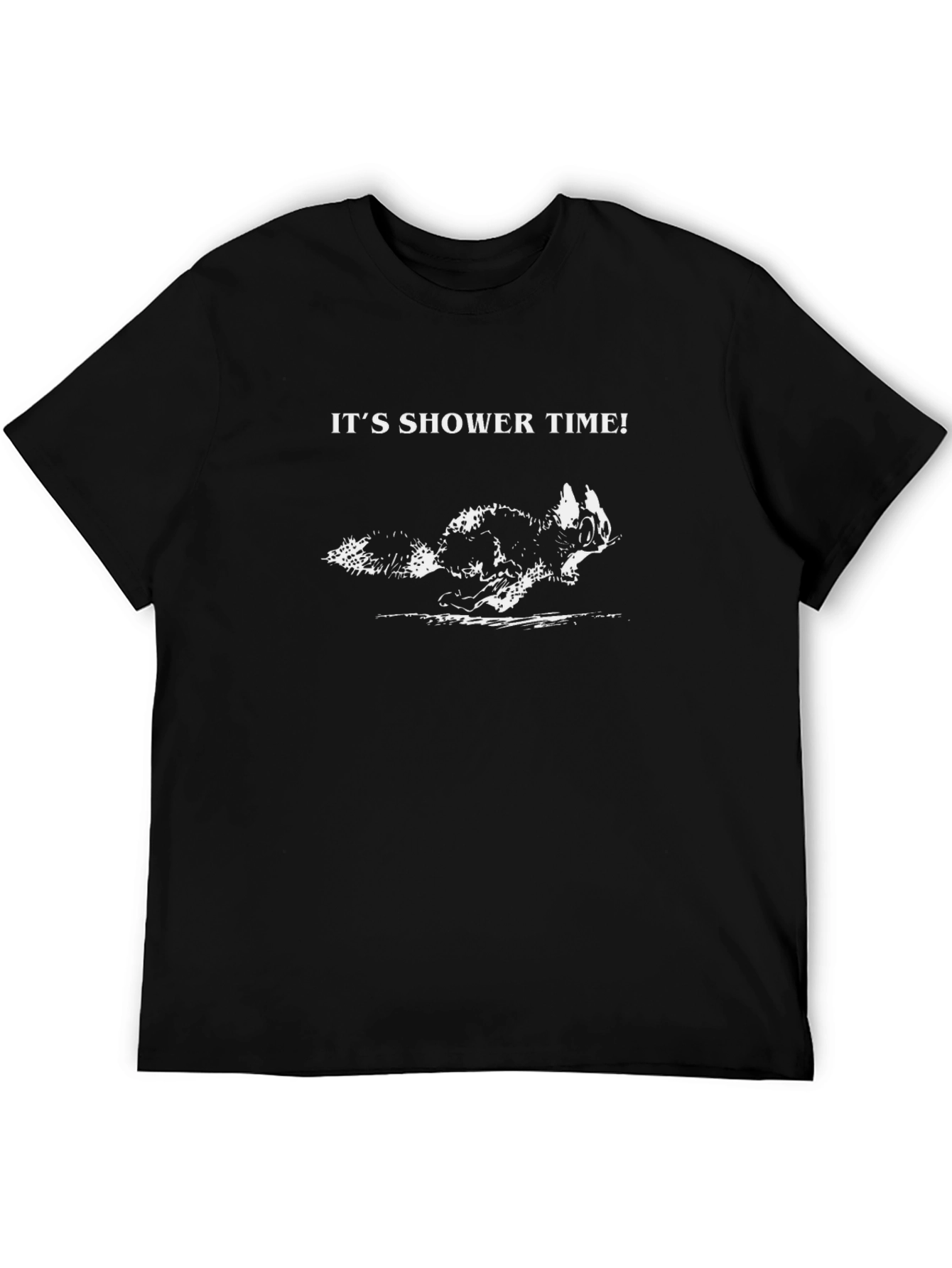 Its Shower Time Squirrel Graphic Tee