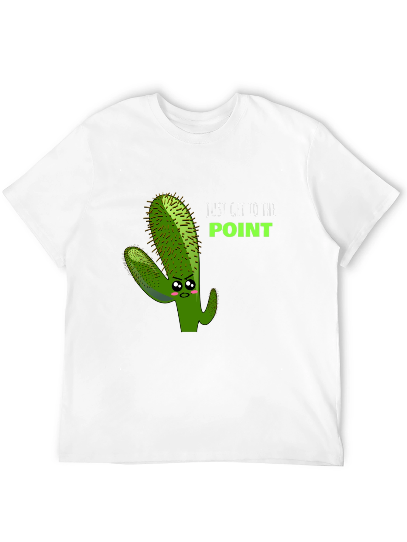 Just Get to the Point Cactus Tee