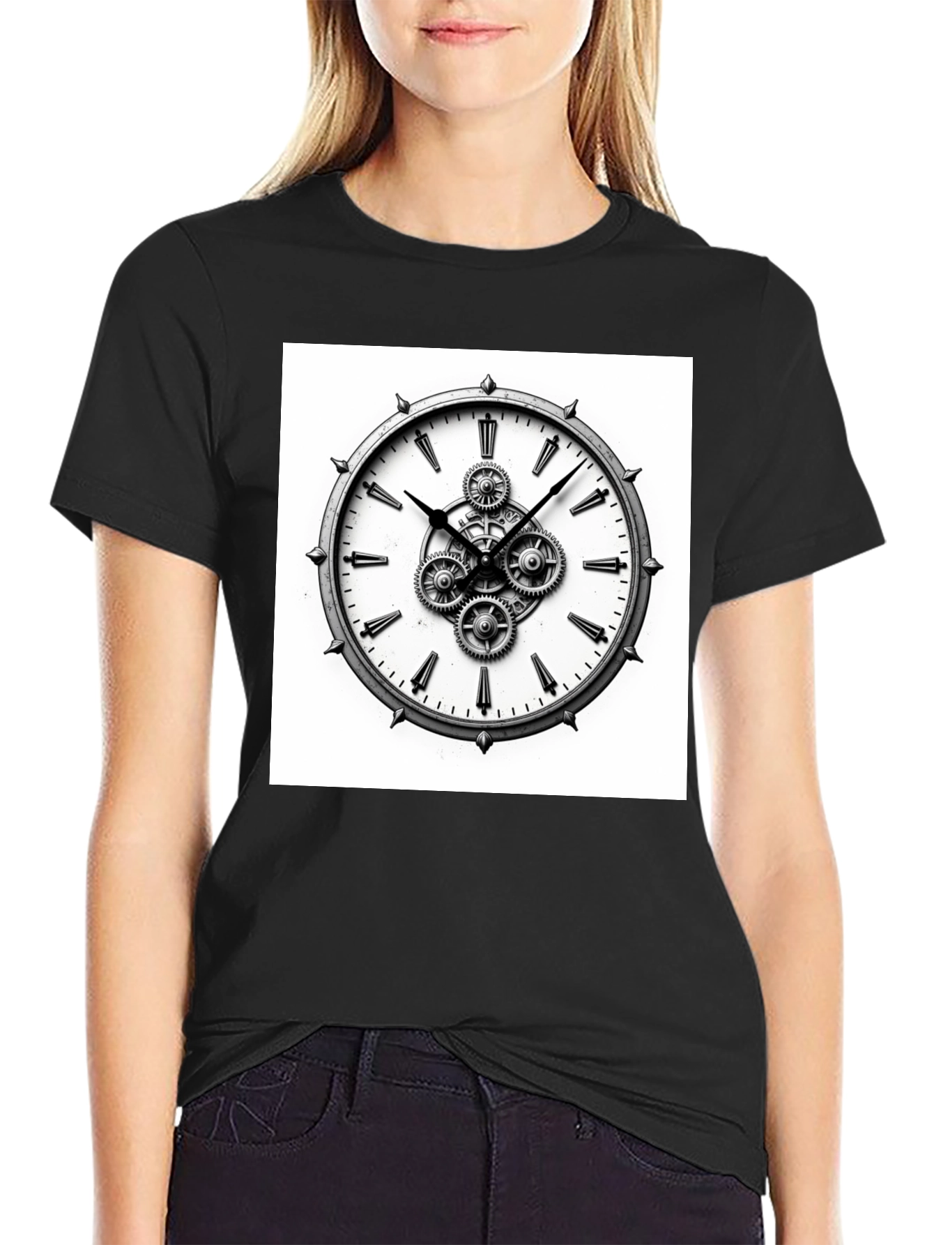 Gear Clockwork T-Shirt - Unique Time Design