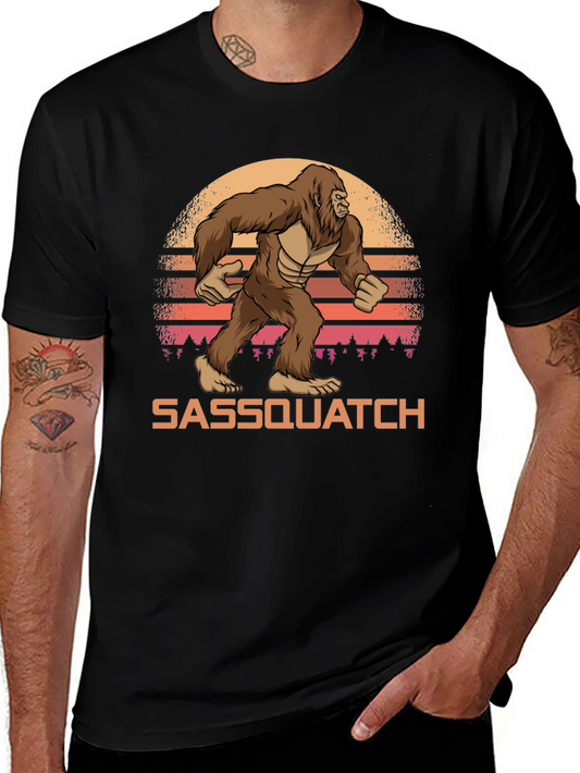 Sasquatch Sunset Graphic T-Shirt - Bigfoot Tee