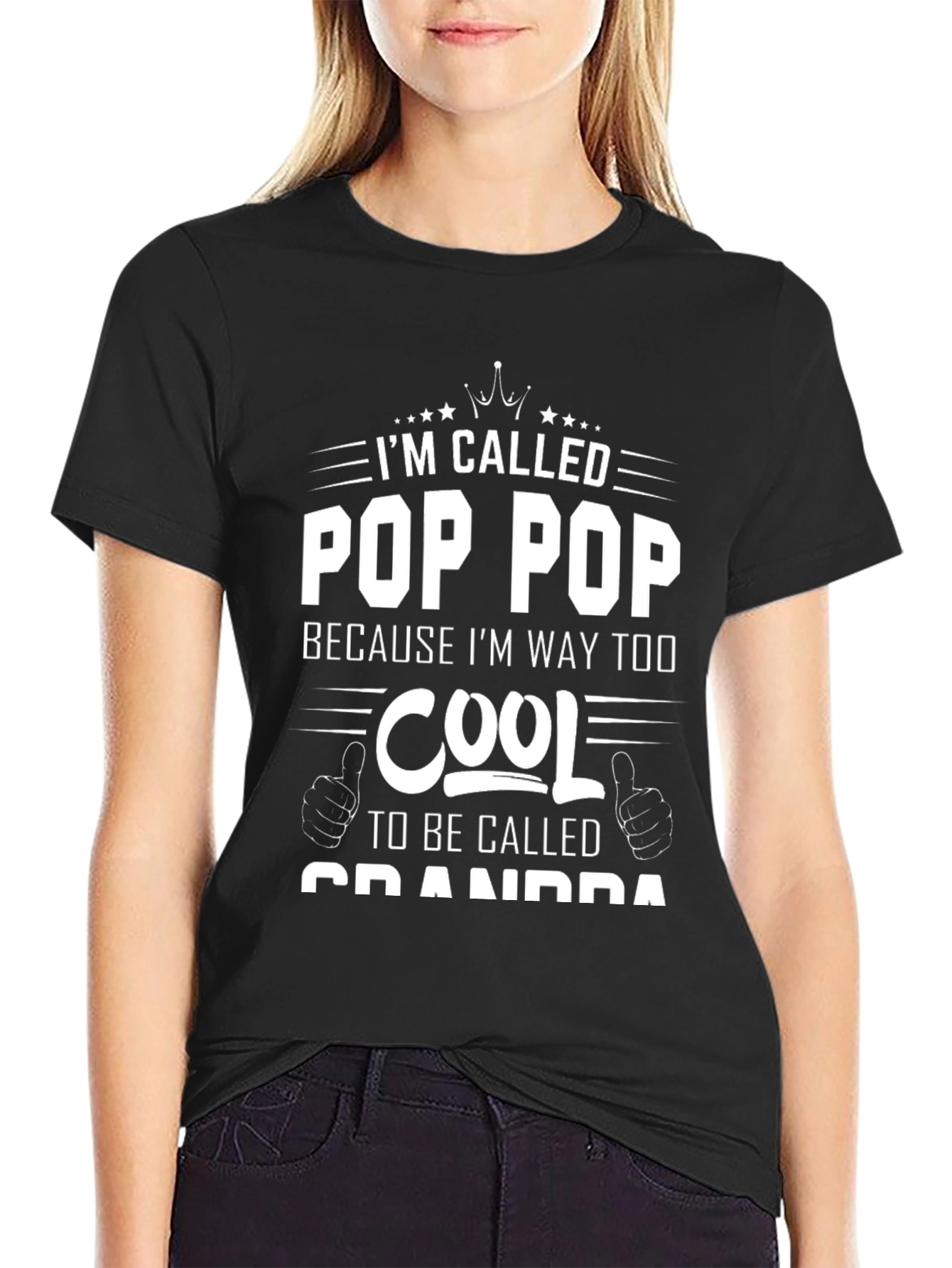 Pop Pop Cool Grandpa T-Shirt