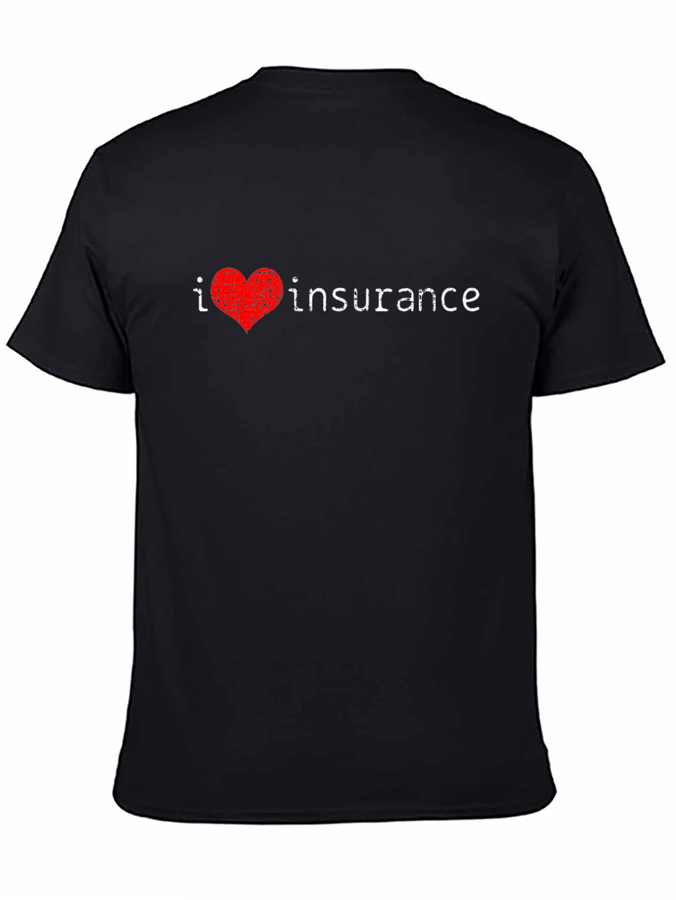 I Heart Insurance T-Shirt - Novelty Tee