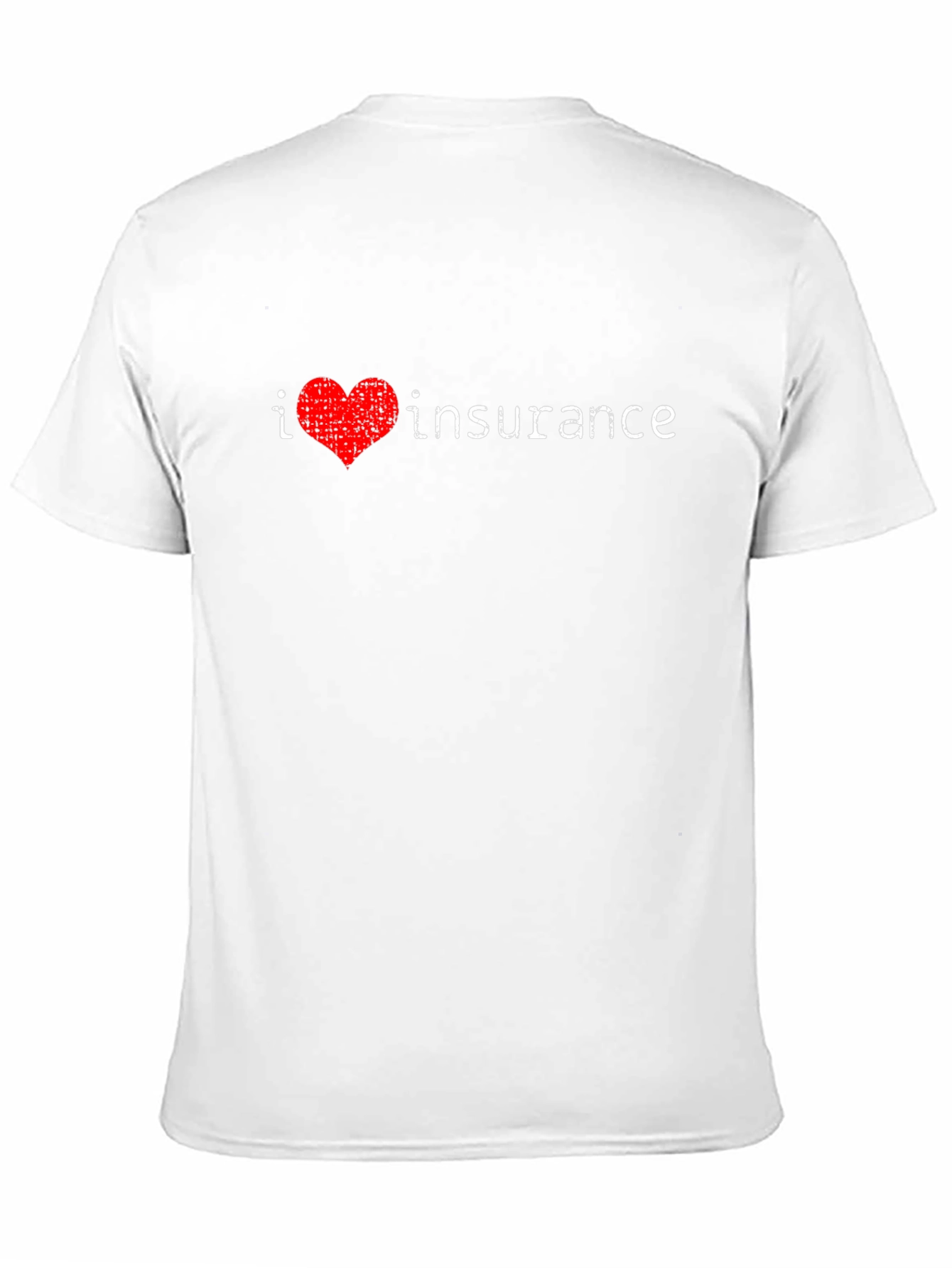 I Heart Insurance T-Shirt - Novelty Tee