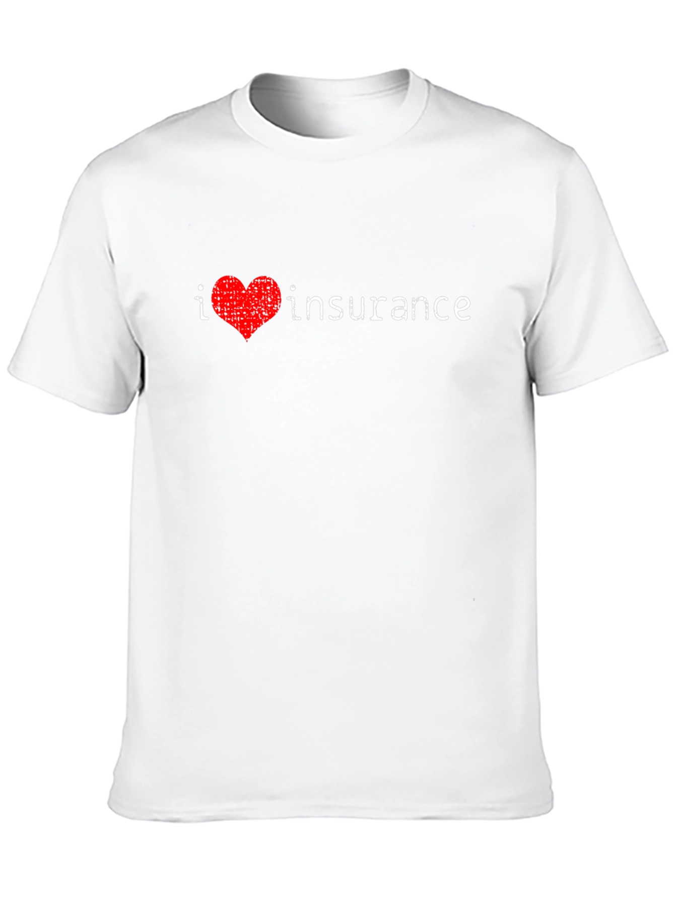 I Heart Insurance T-Shirt - Novelty Tee