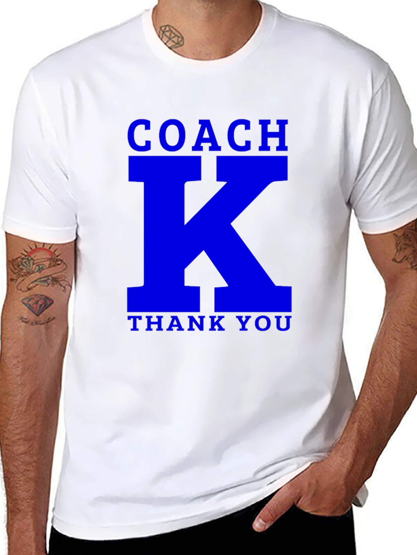 Coach K Thank You T-Shirt
