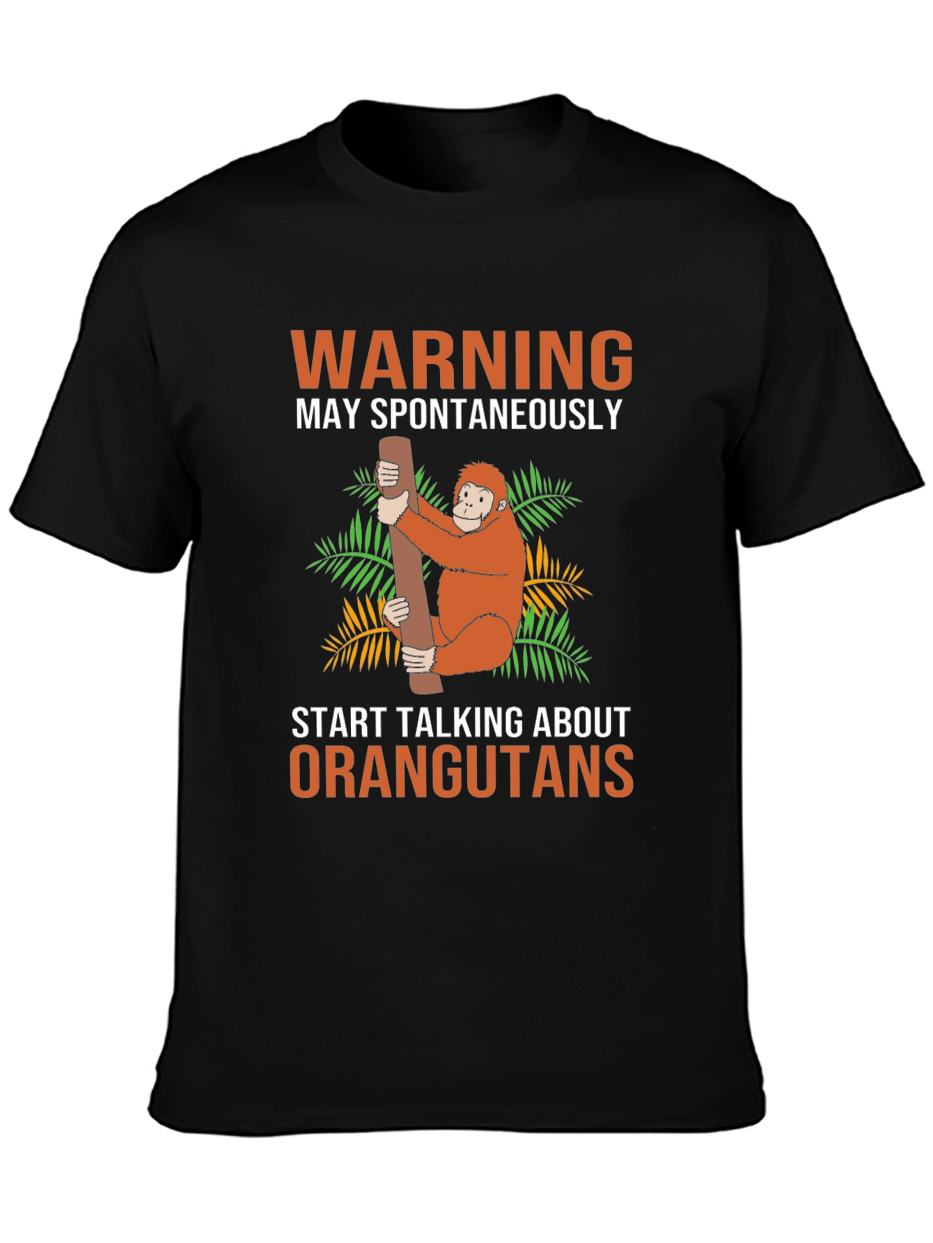Warning: Orangutan Lovers Graphic Tee