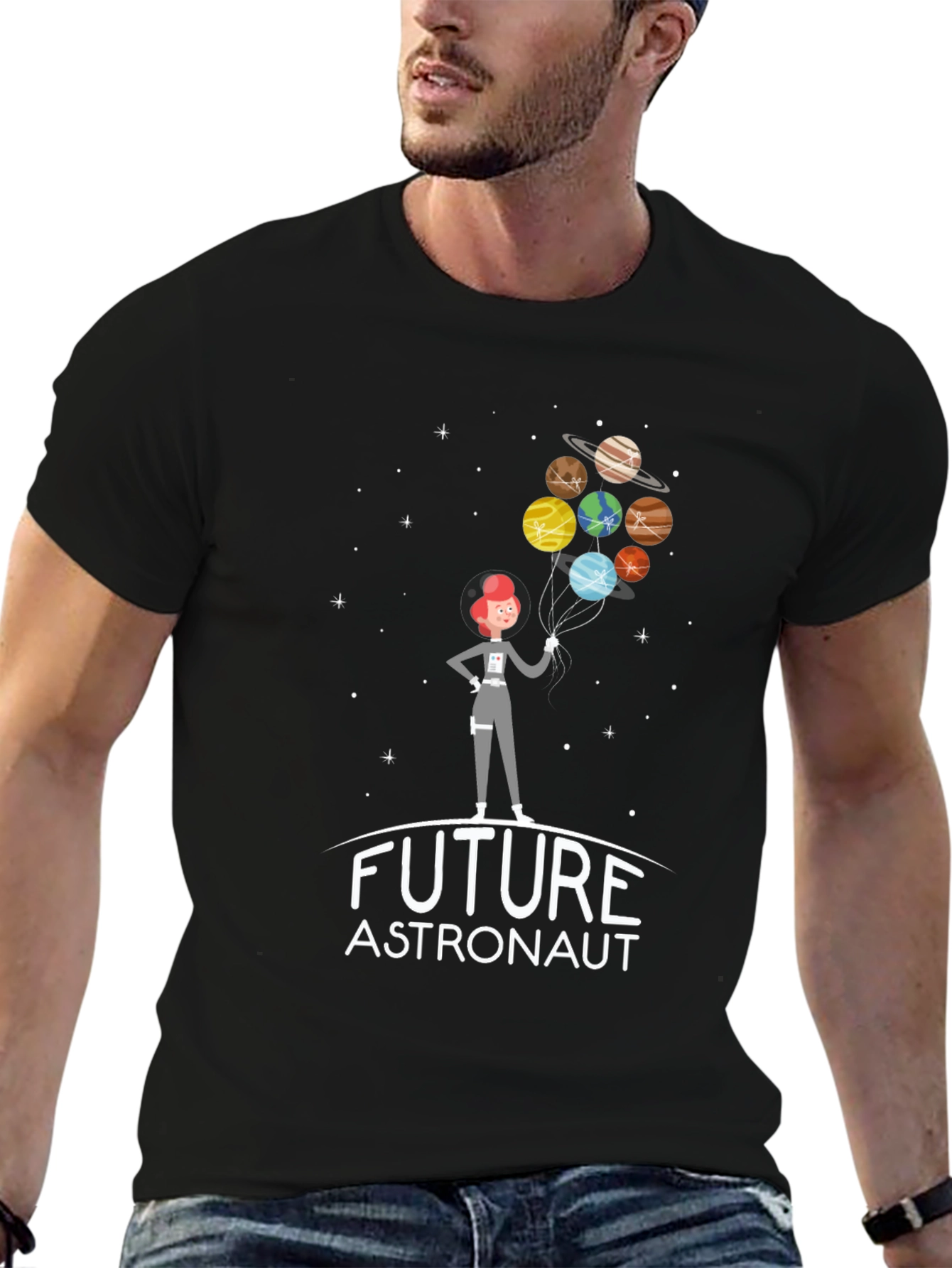 Future Astronaut T-Shirt - Planets & Dreams