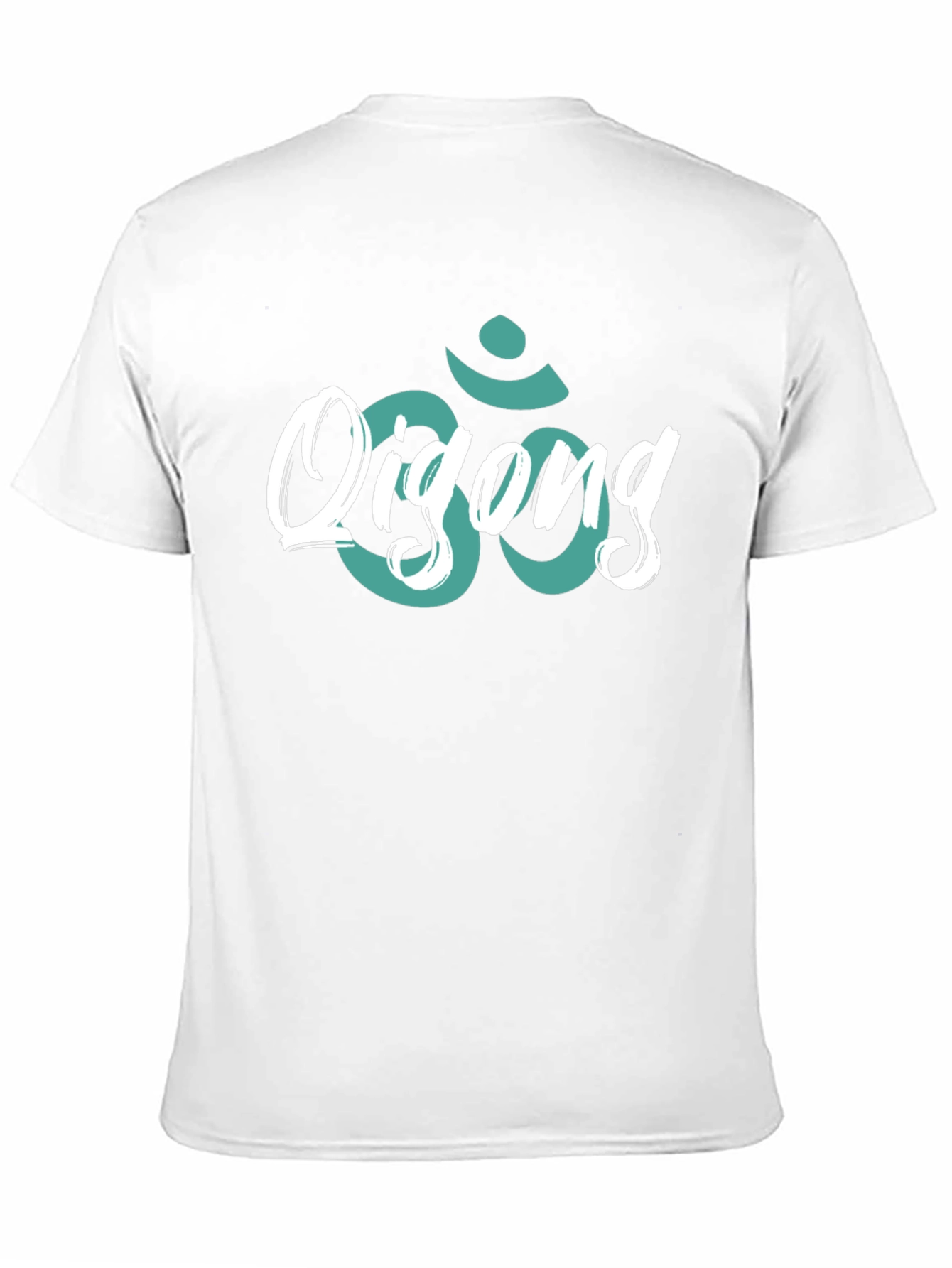 Qigong Om Symbol Black T-Shirt
