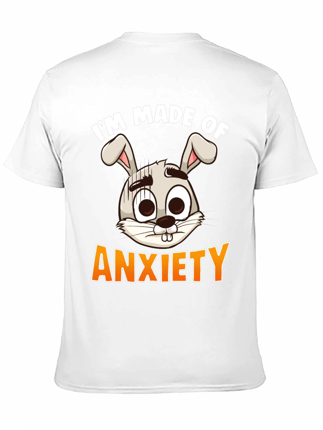 Anxiety Bunny Graphic Tee