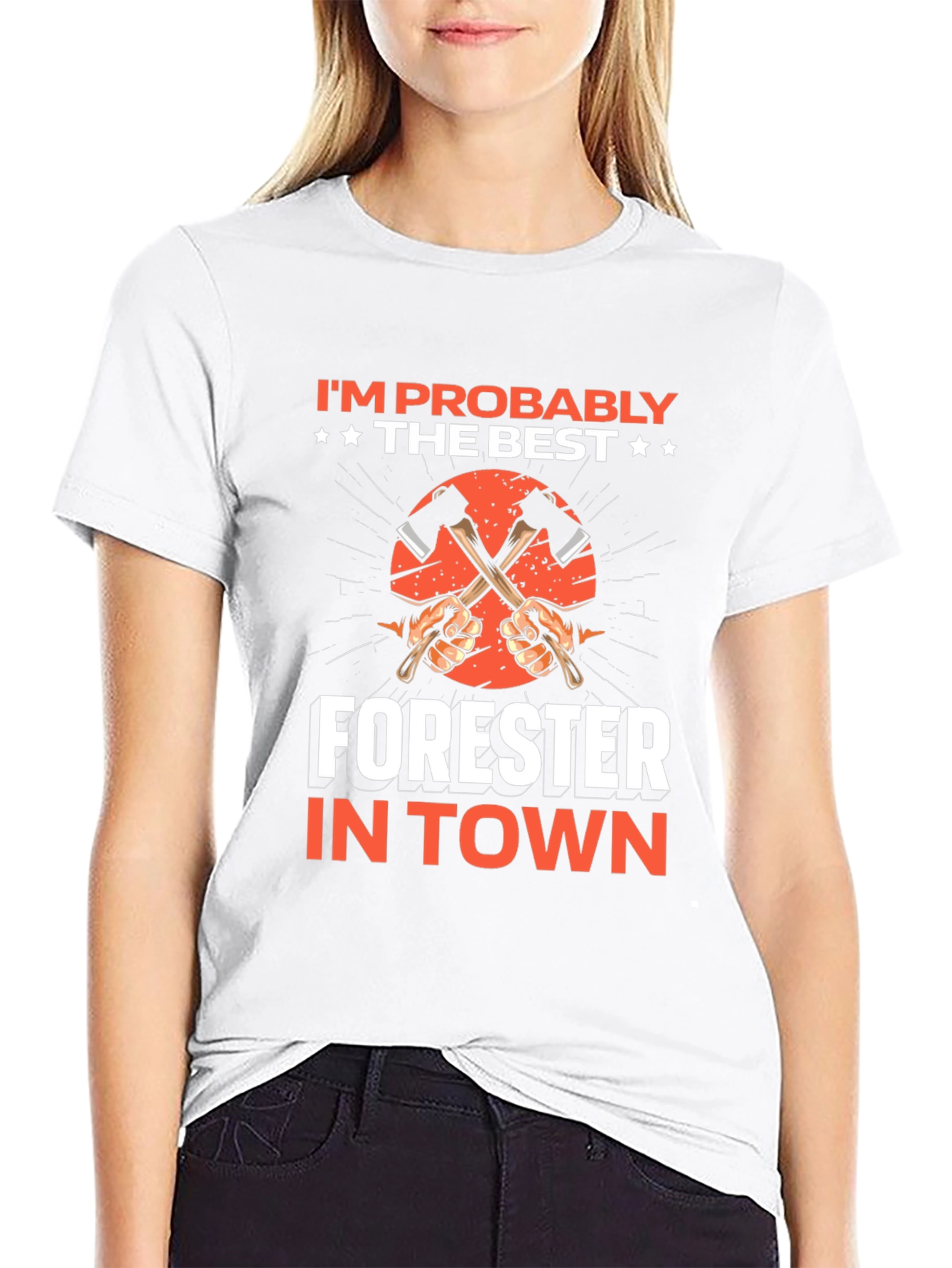 Im Probably the Best Forester T-Shirt