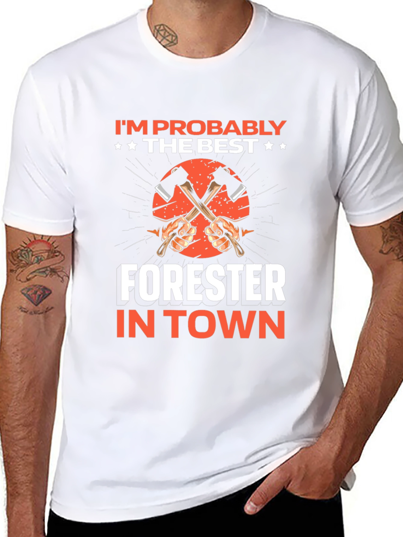 Im Probably the Best Forester T-Shirt