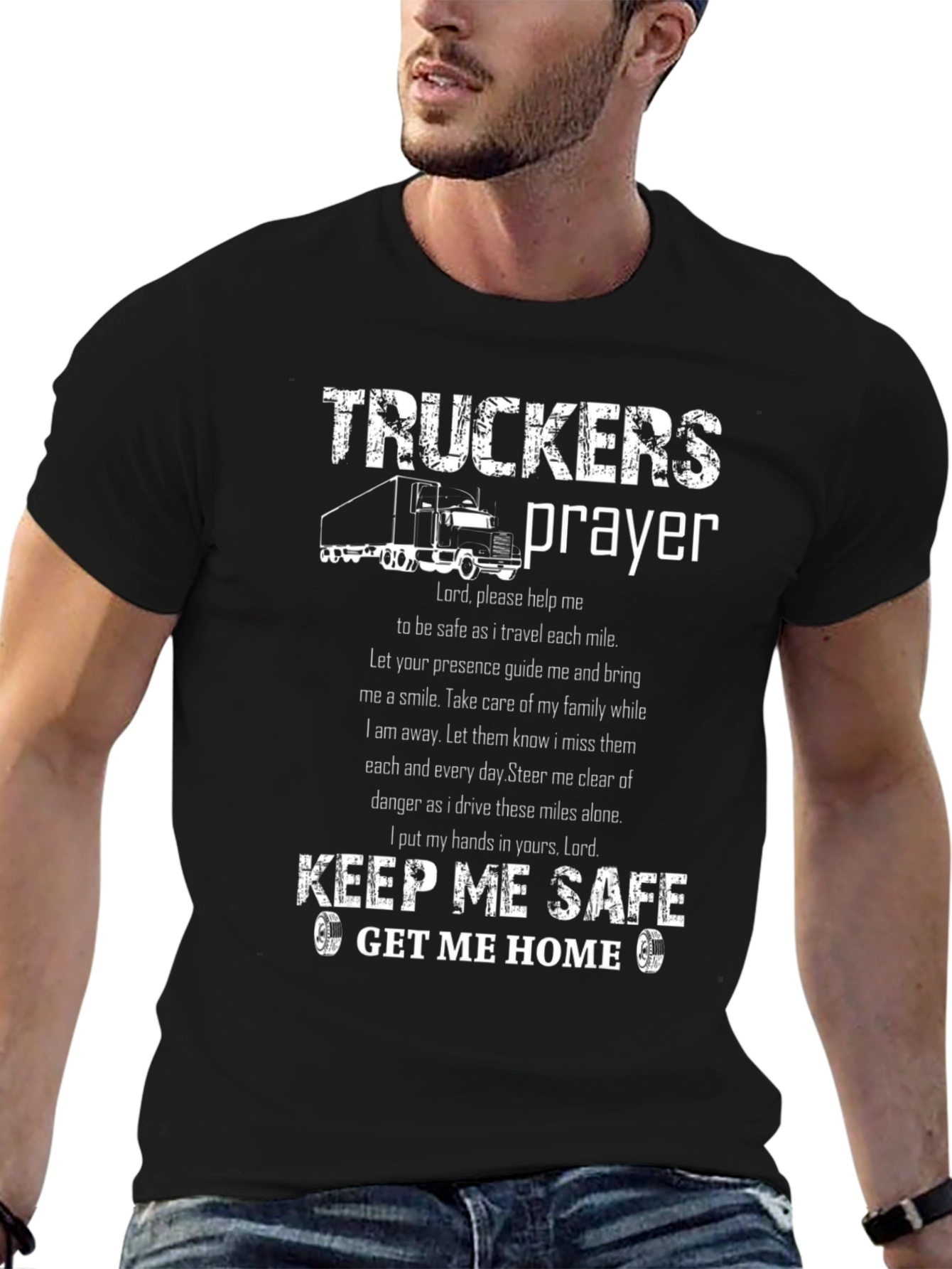 Truckers Prayer Graphic T-Shirt