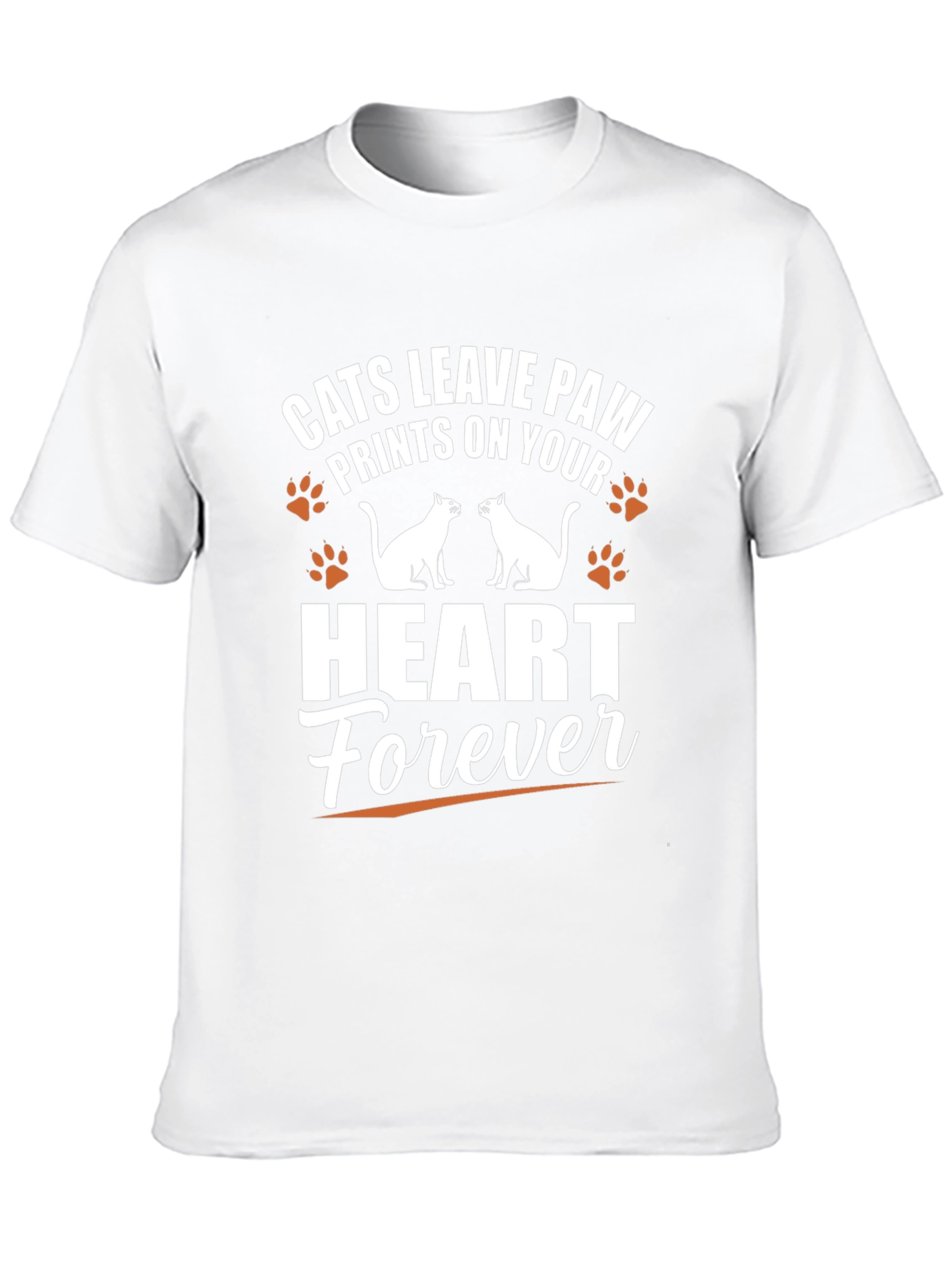 Cats Leave Paw Prints T-Shirt