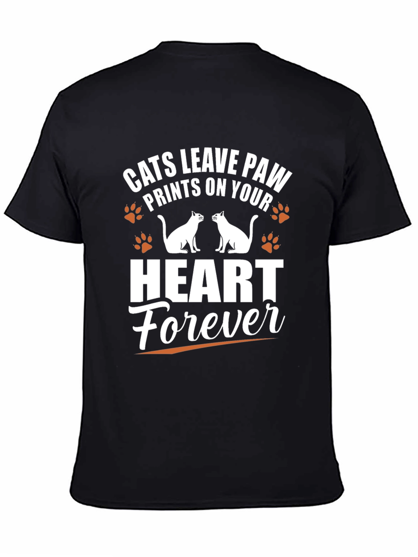 Cats Leave Paw Prints T-Shirt