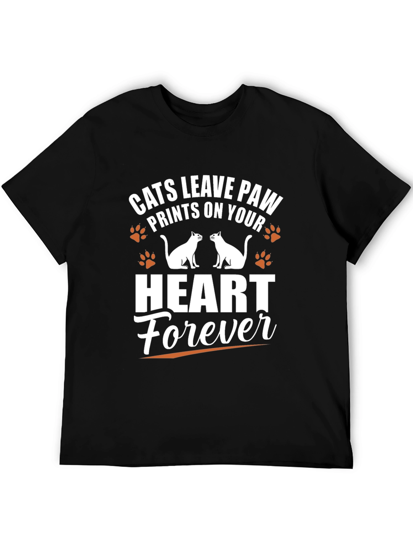 Cats Leave Paw Prints T-Shirt