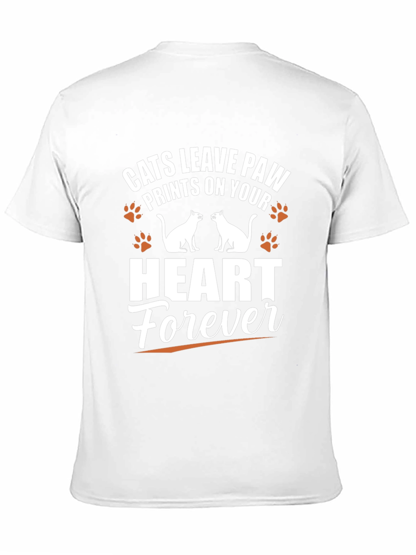 Cats Leave Paw Prints T-Shirt