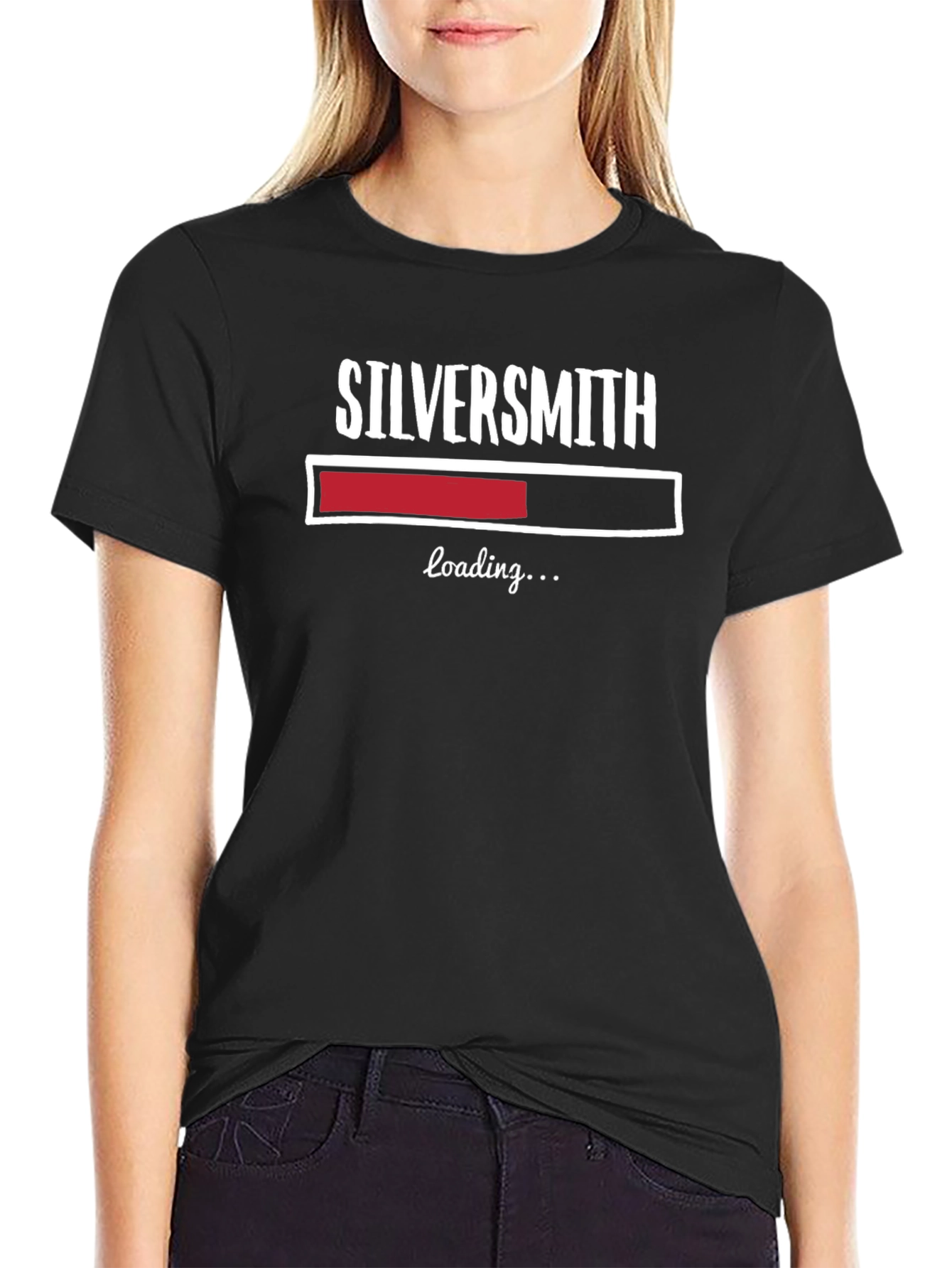 Silversmith Loading Funny T-Shirt