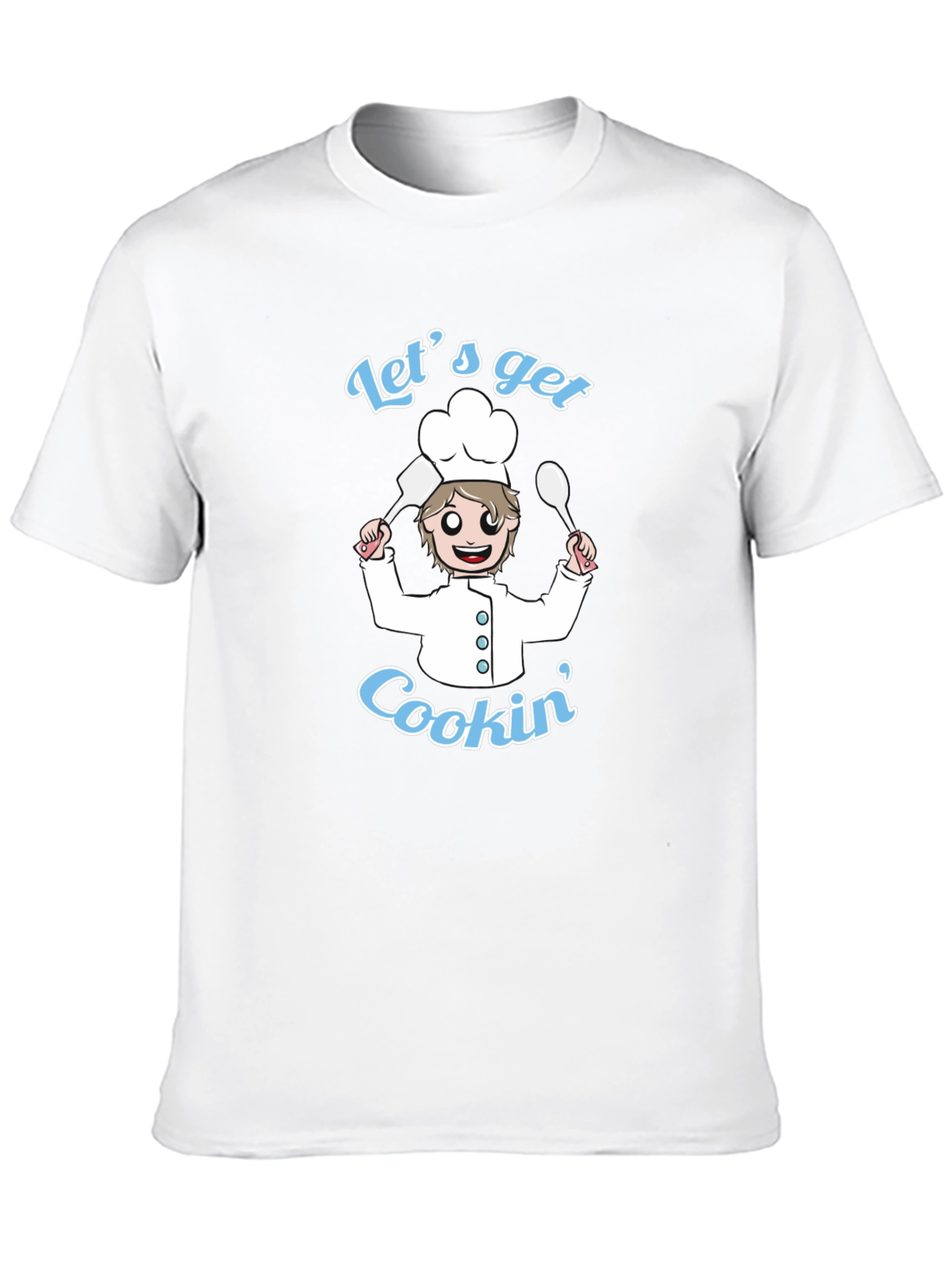 Lets Get Cookin Black Graphic Tee